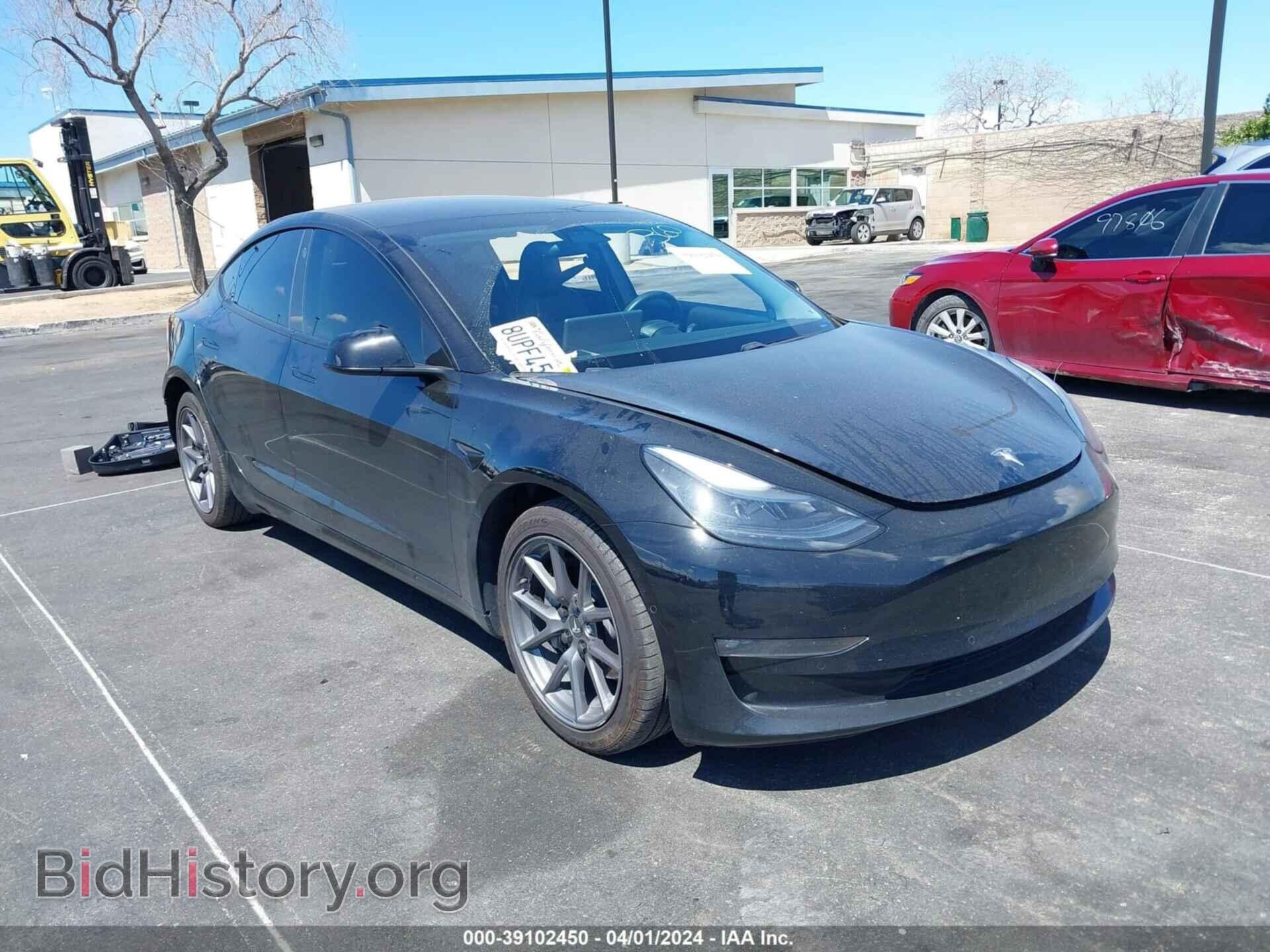 Photo 5YJ3E1EB1MF879840 - TESLA MODEL 3 2021
