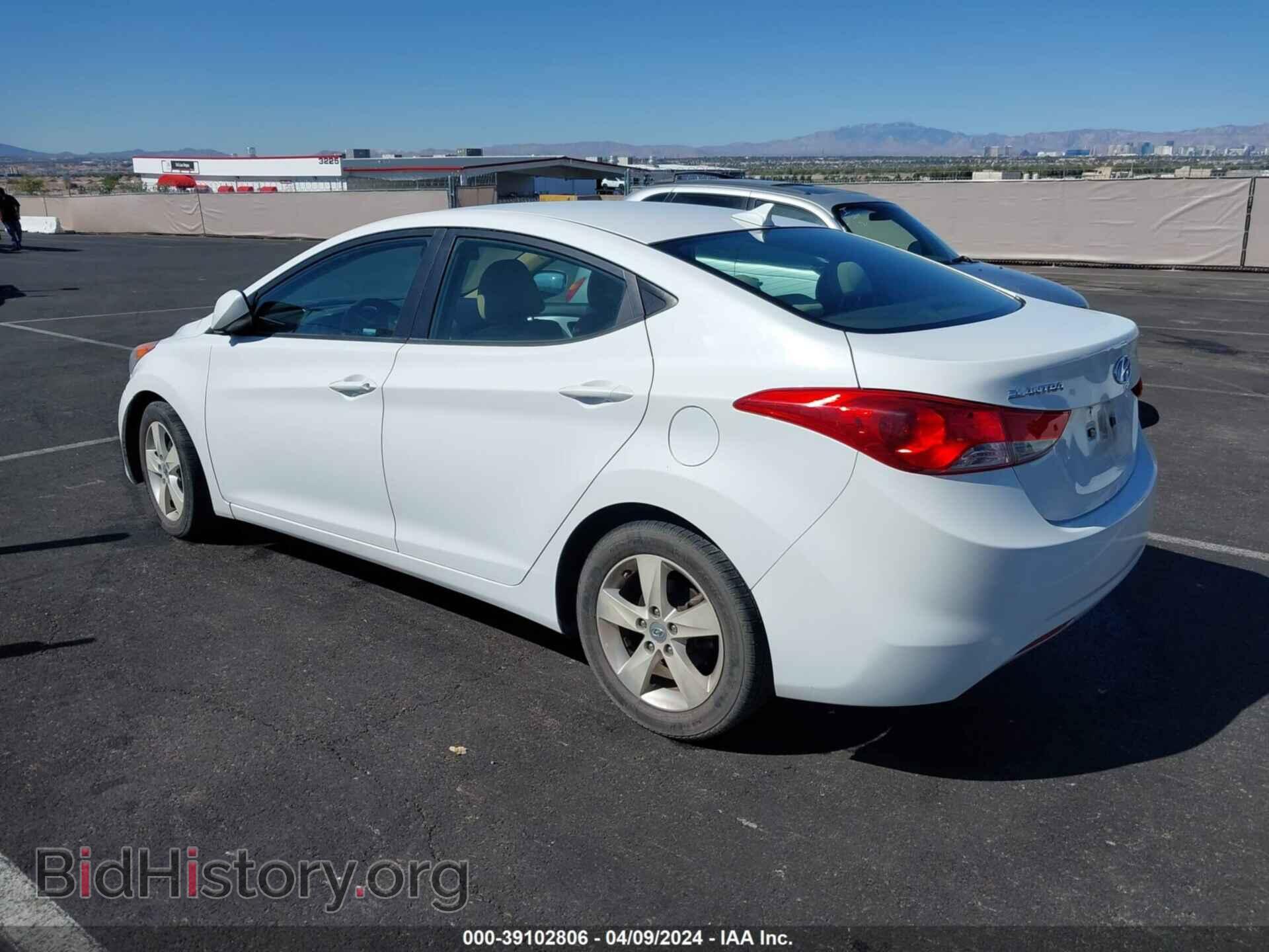 2012 HYUNDAI ELANTRA - VIN: 5NPDH4AE9CH080689 - Фото 3