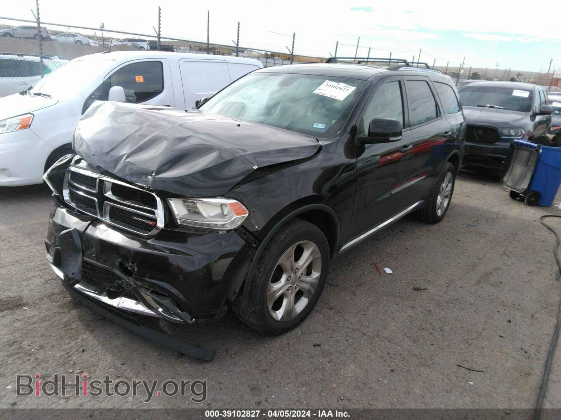 2014 DODGE DURANGO - VIN: 1C4RDJDG2EC524801 - Photo 2