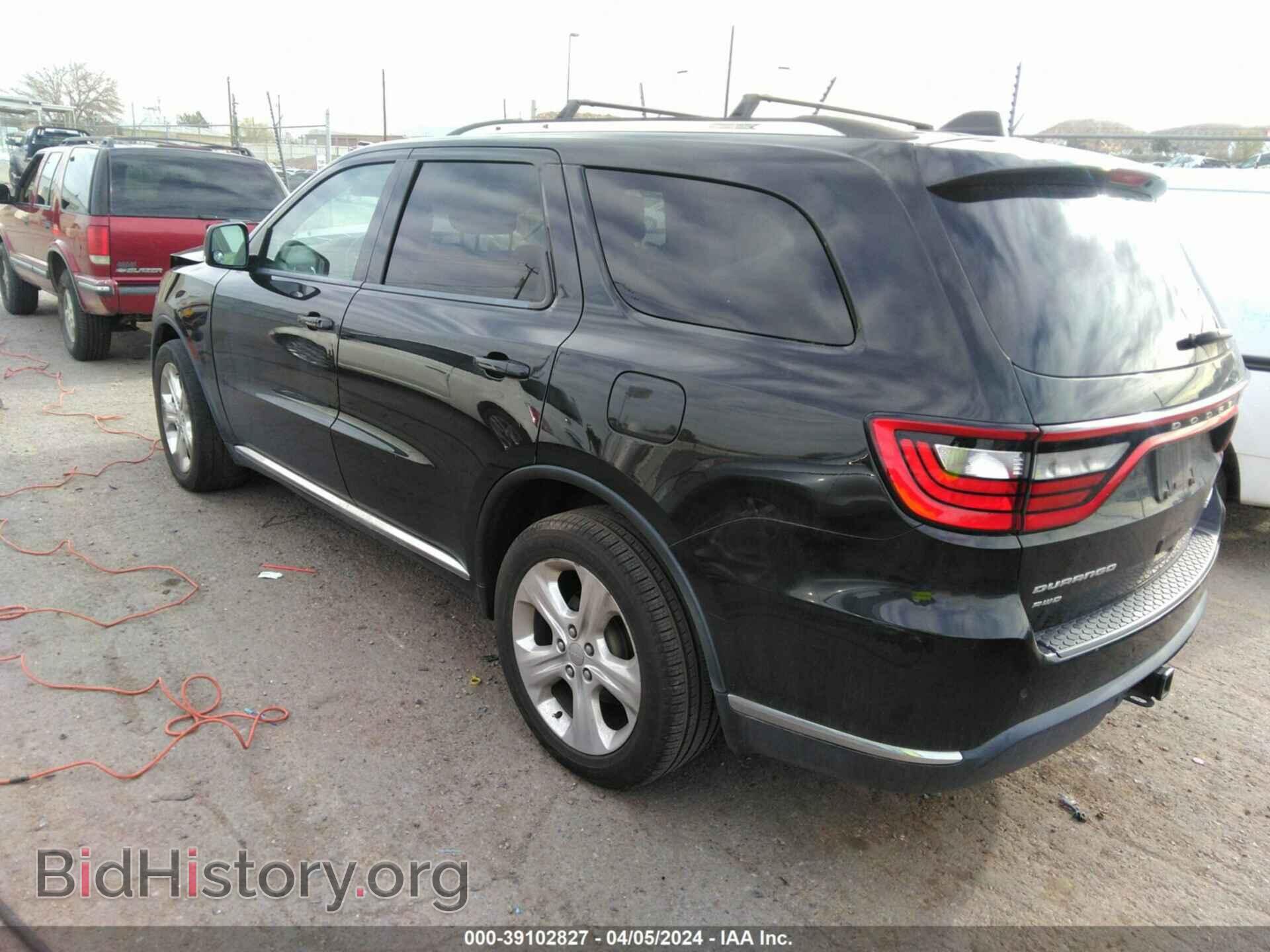 2014 DODGE DURANGO - VIN: 1C4RDJDG2EC524801 - Photo 3
