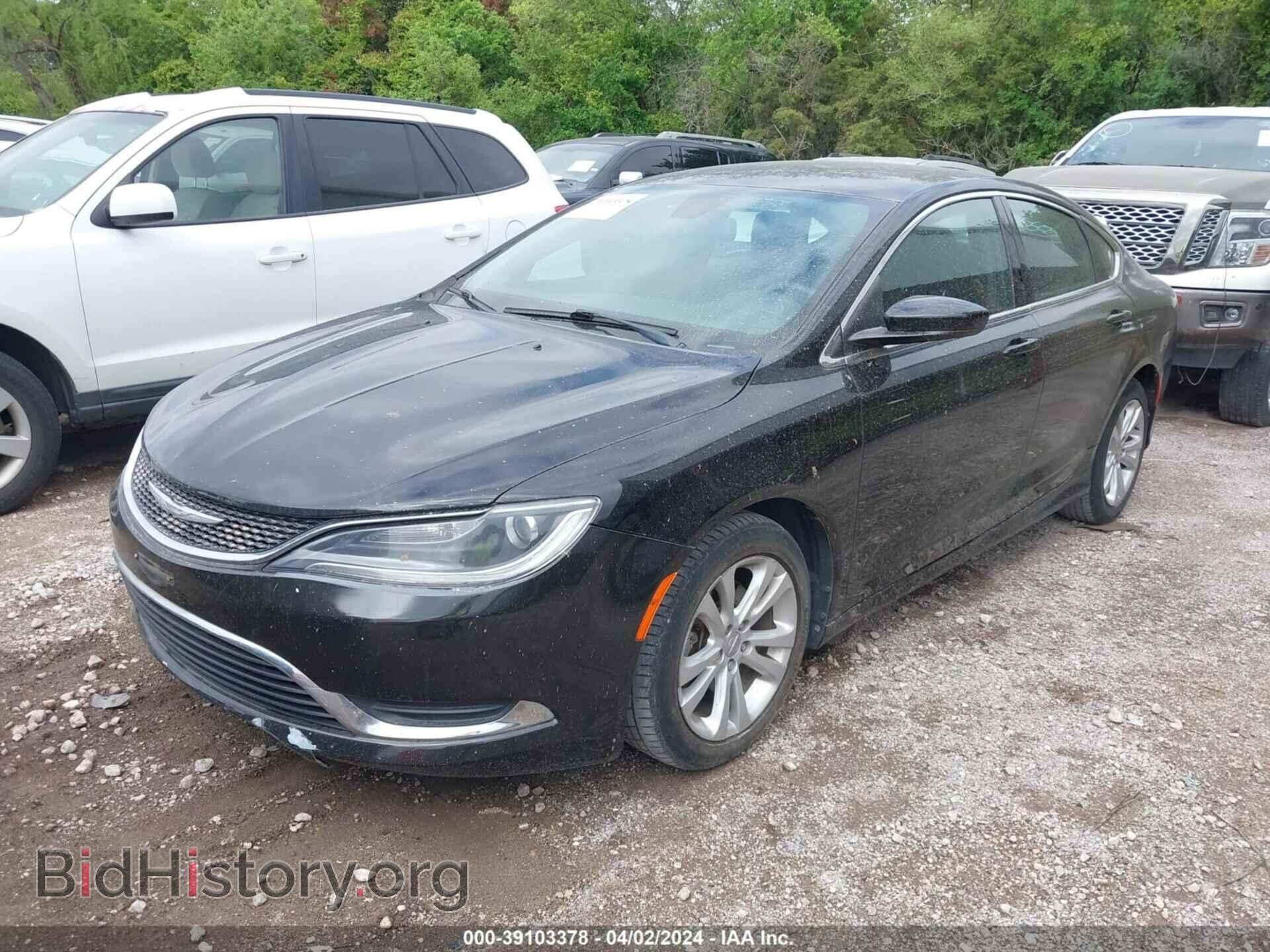 2015 CHRYSLER 200 - VIN: 1C3CCCAB6FN608384 - Фото 2