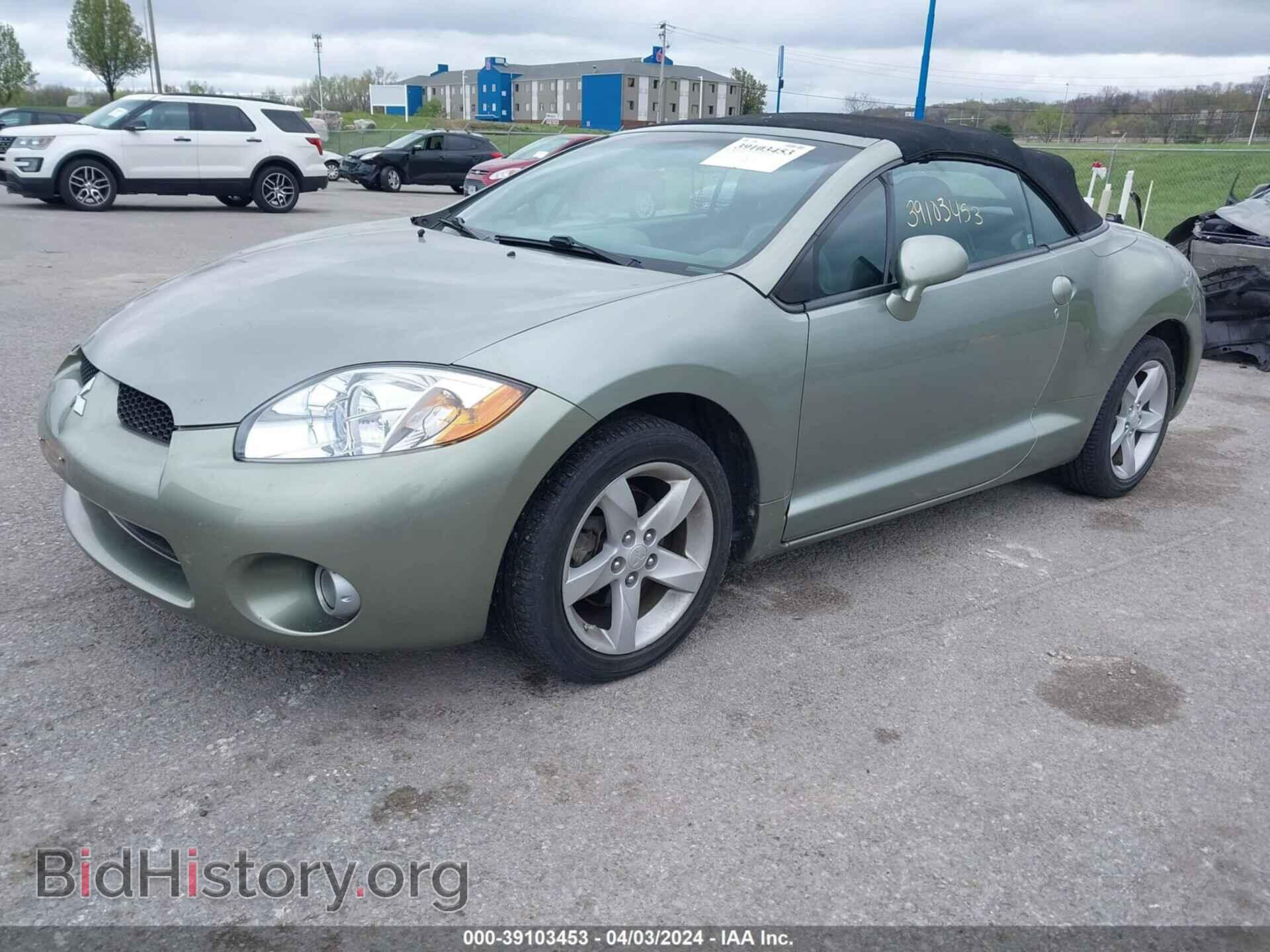 2008 MITSUBISHI ECLIPSE SPYDER - VIN: 4A3AL25F58E039862 - Фото 2