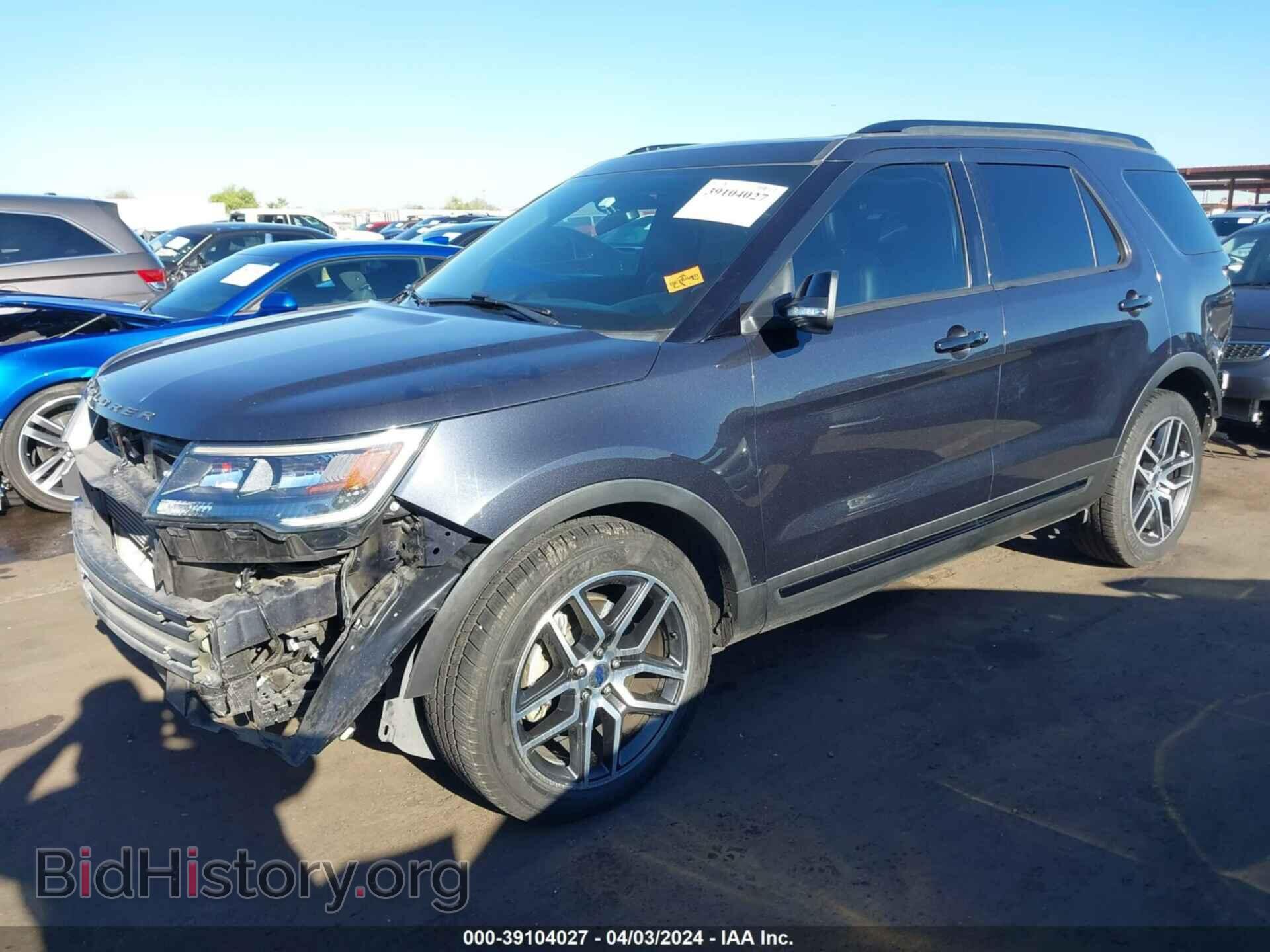 2017 FORD EXPLORER - VIN: 1FM5K8GT2HGD90161 - Фото 2