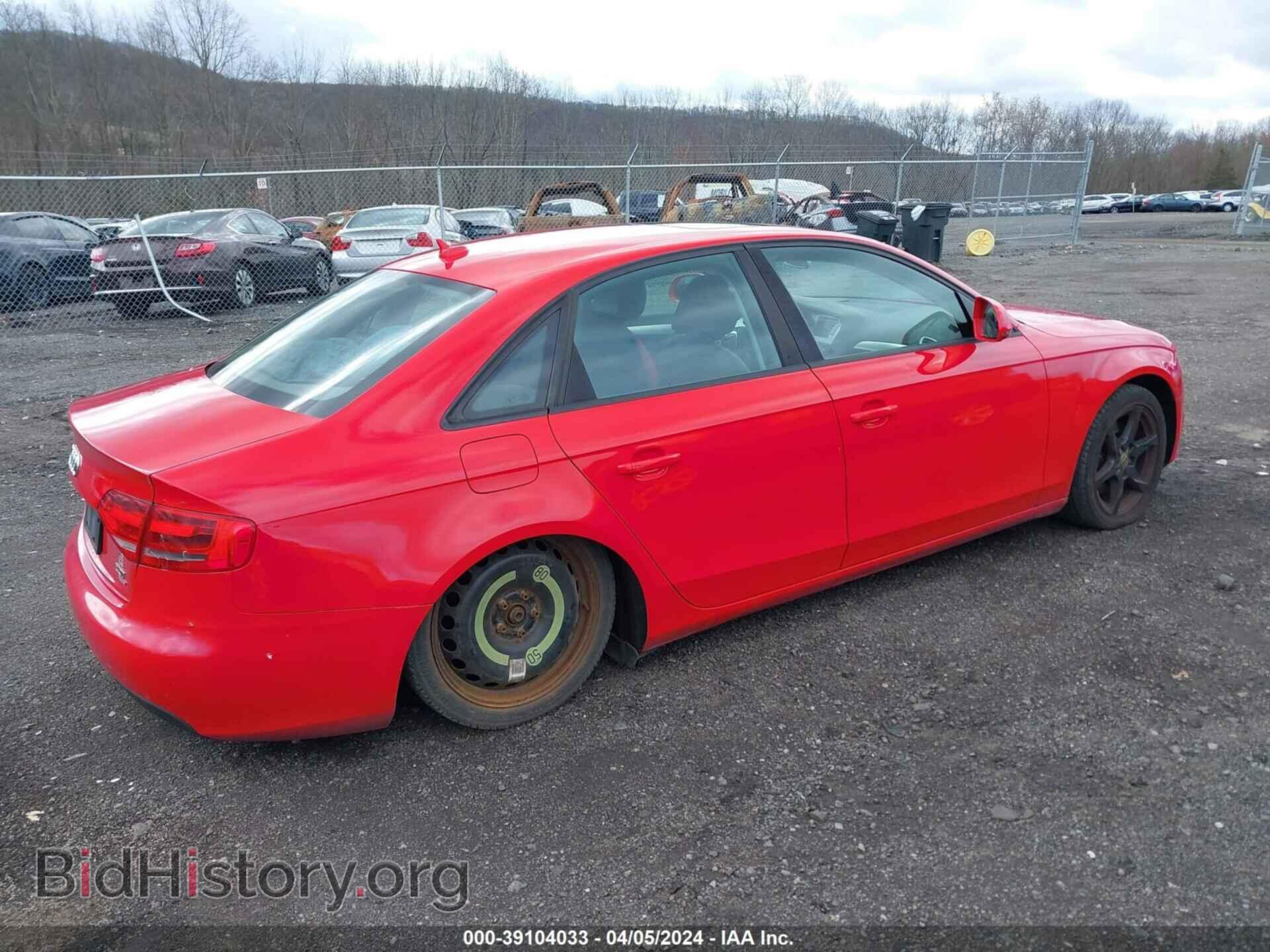 2009 AUDI A4 - VIN: WAULF78K79N032967 - Фото 4