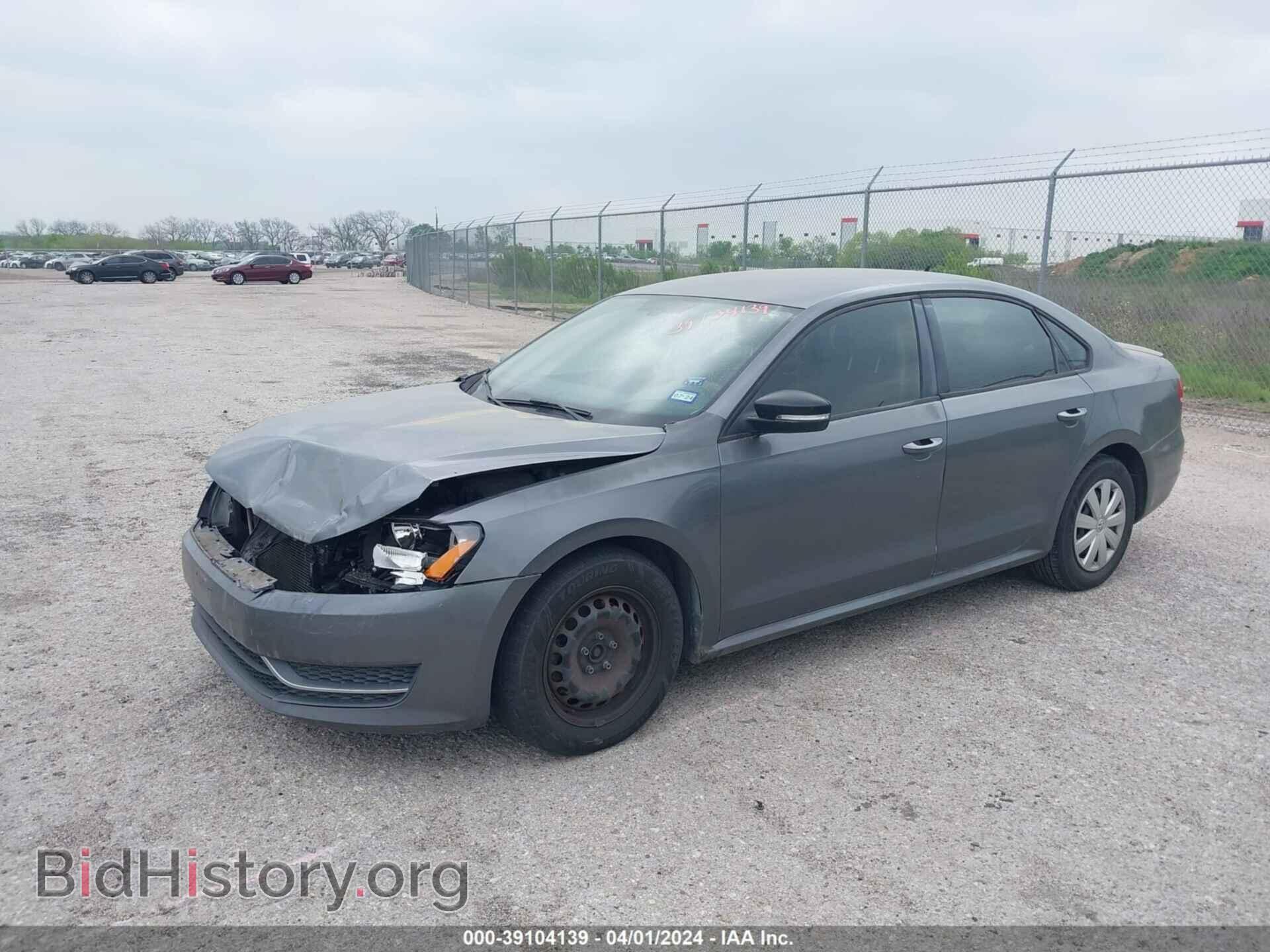 2012 VOLKSWAGEN PASSAT - VIN: 1VWAP7A38CC055037 - Фото 2