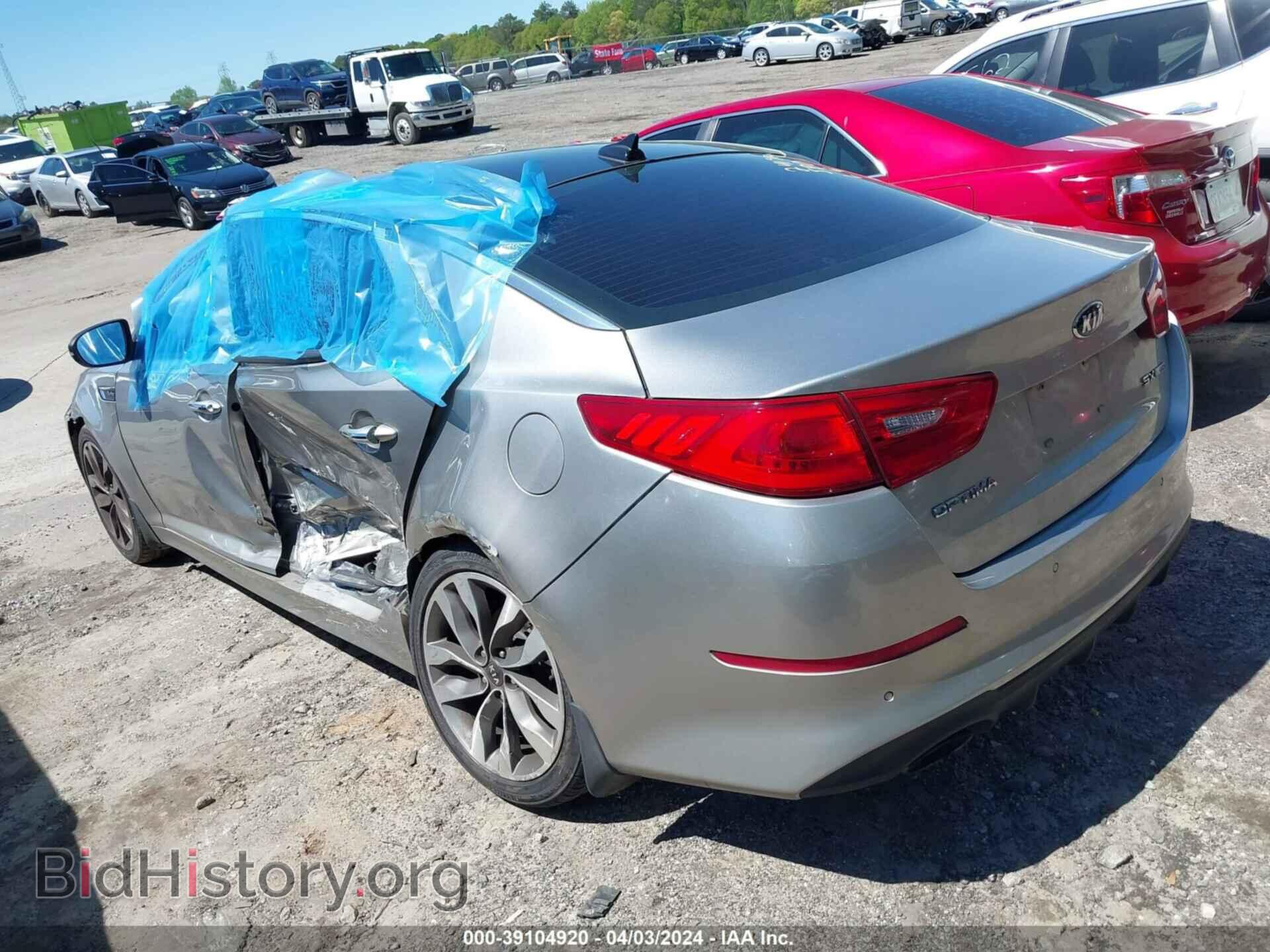 2014 KIA OPTIMA - VIN: 5XXGR4A67EG336510 - Фото 3