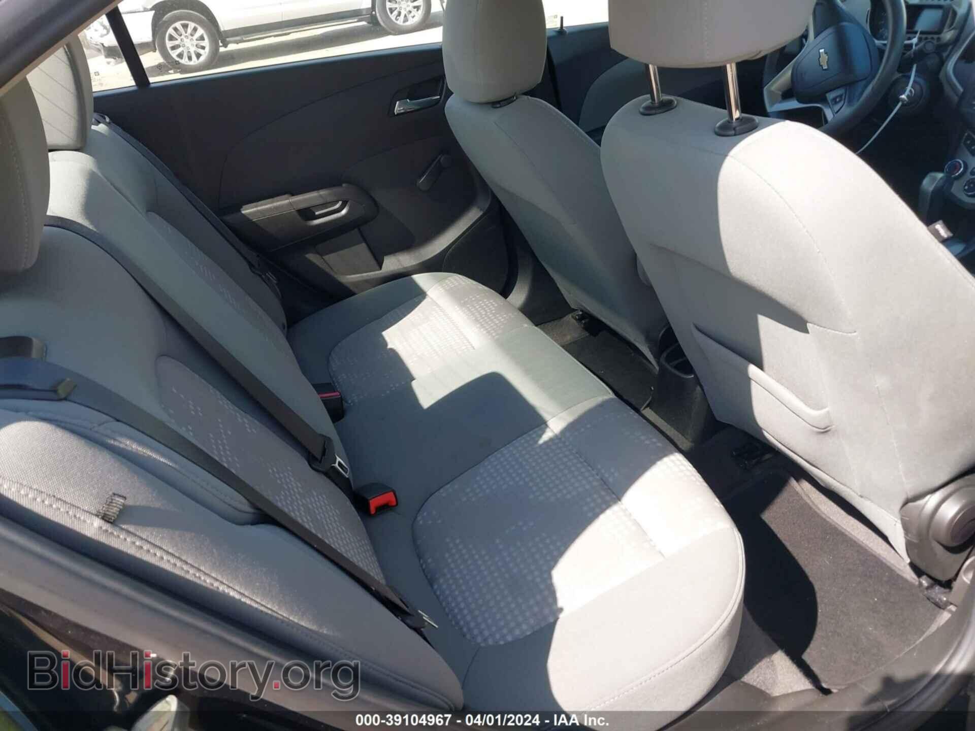 2014 CHEVROLET SONIC - VIN: 1G1JA5SH4E4171621 - Фото 8
