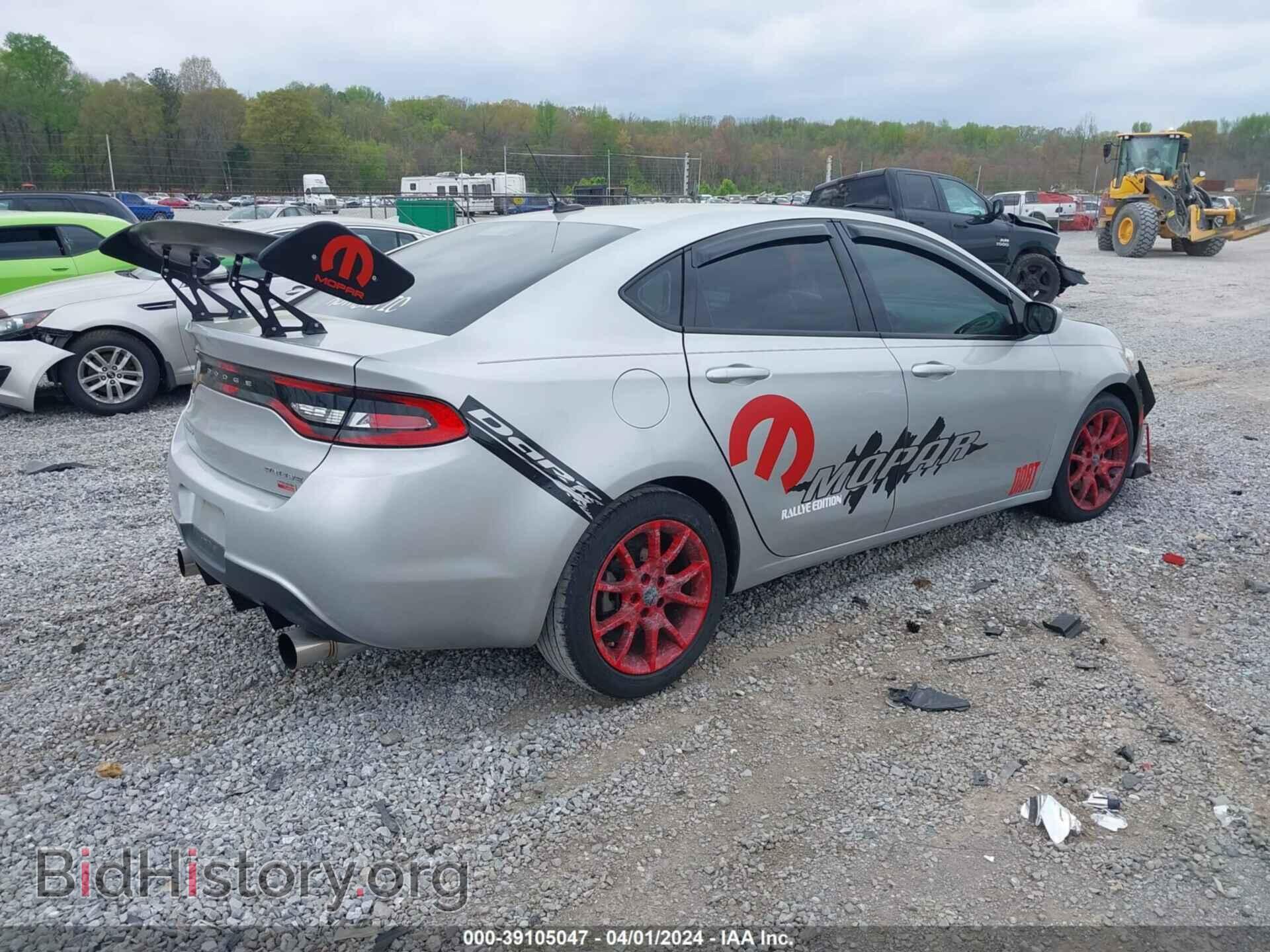 2013 DODGE DART - VIN: 1C3CDFBH0DD136199 - Фото 4