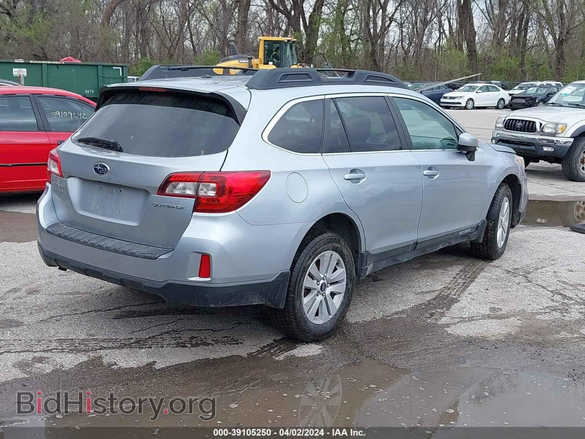2015 SUBARU OUTBACK - VIN: 4S4BSBCC6F3339868 - Фото 4