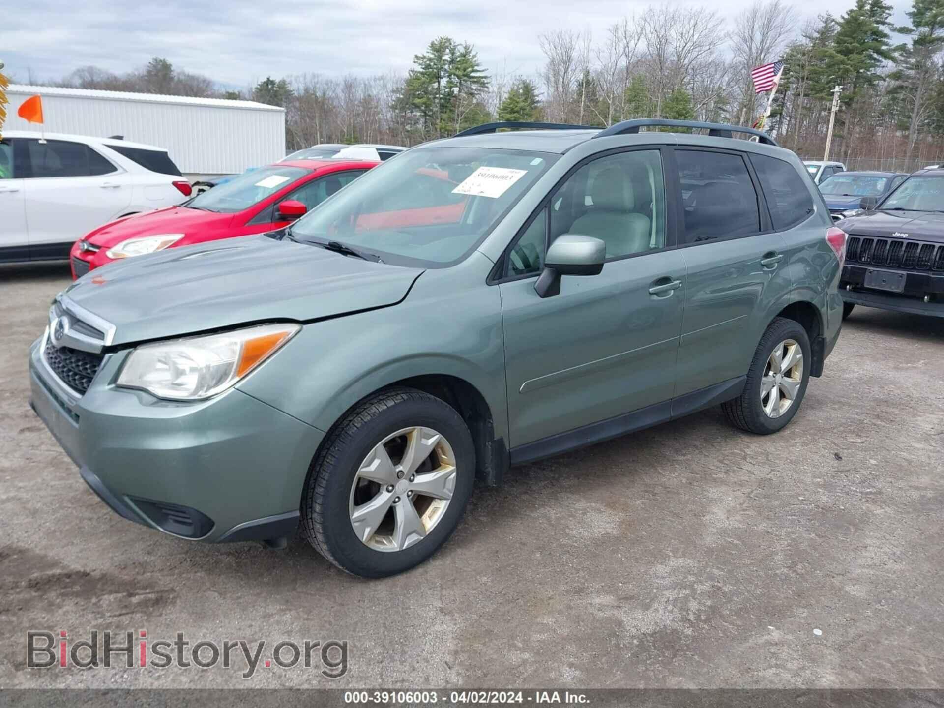 2014 SUBARU FORESTER - VIN: JF2SJAEC6EH510720 - Фото 2
