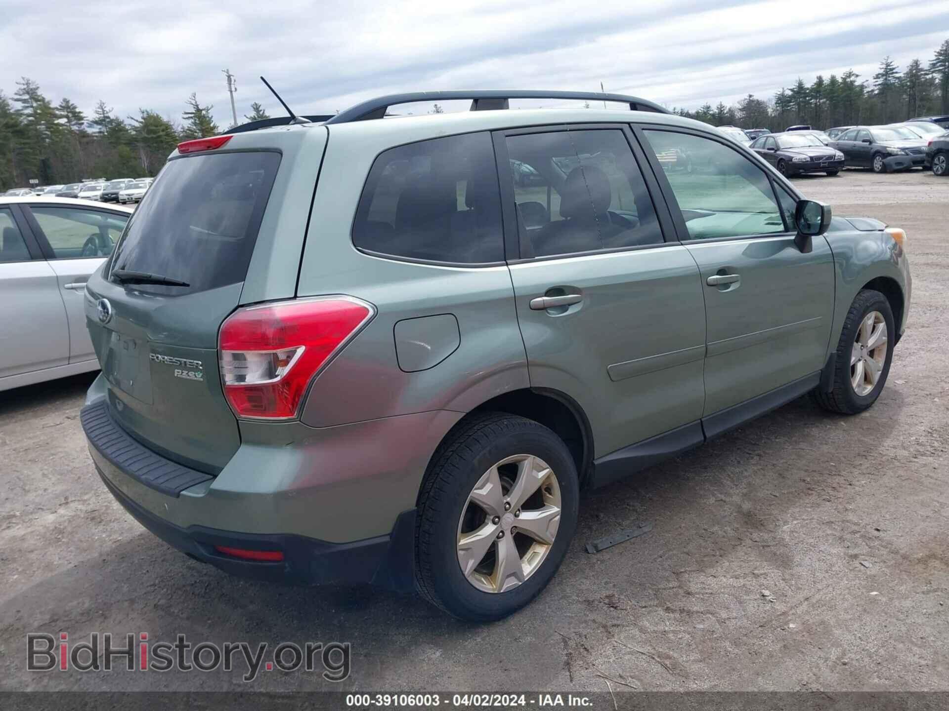 2014 SUBARU FORESTER - VIN: JF2SJAEC6EH510720 - Фото 4