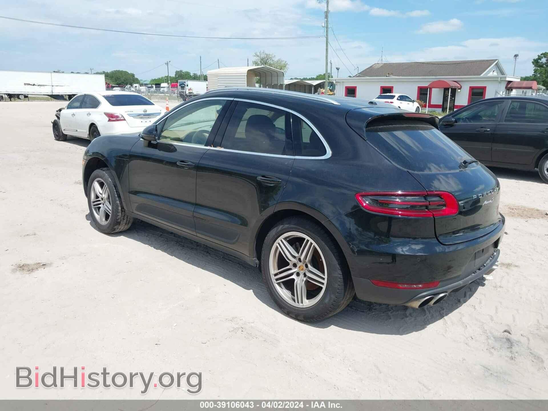 2016 PORSCHE MACAN - VIN: WP1AB2A55GLB55803 - Photo 3