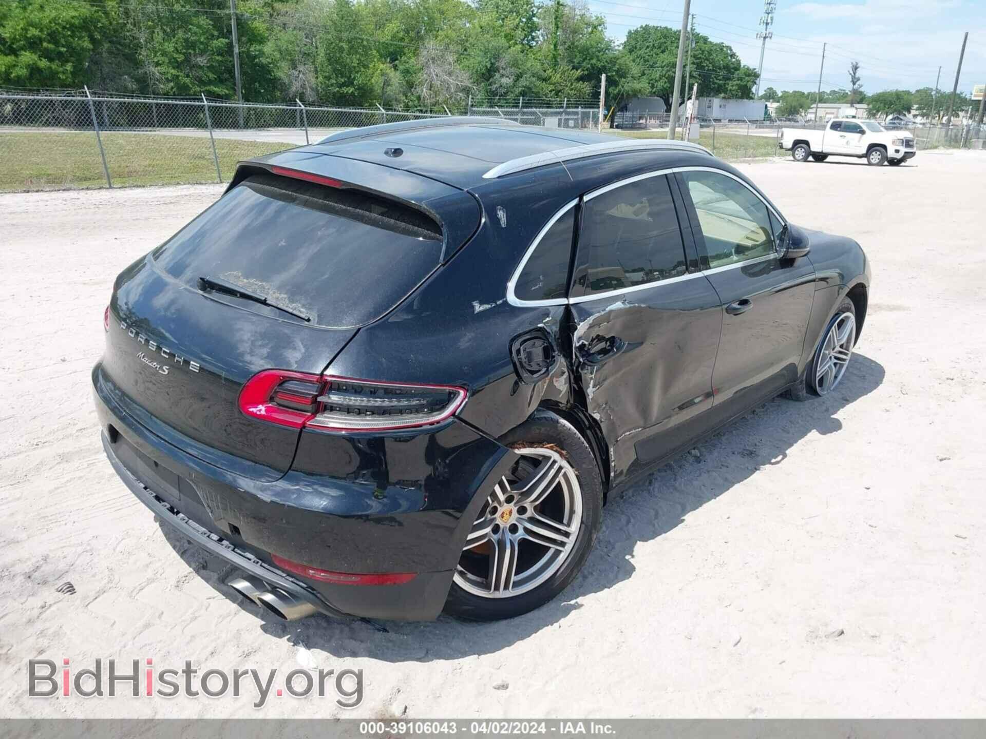 2016 PORSCHE MACAN - VIN: WP1AB2A55GLB55803 - Photo 4