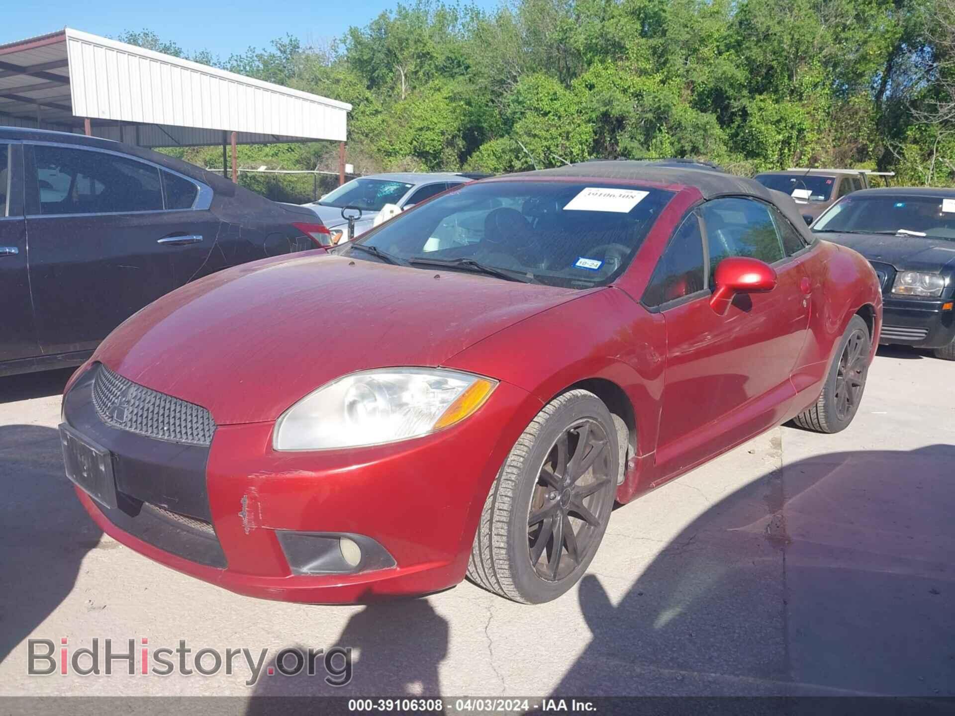 2011 MITSUBISHI ECLIPSE SPYDER - VIN: 4A37L5EF2BE002674 - Фото 2