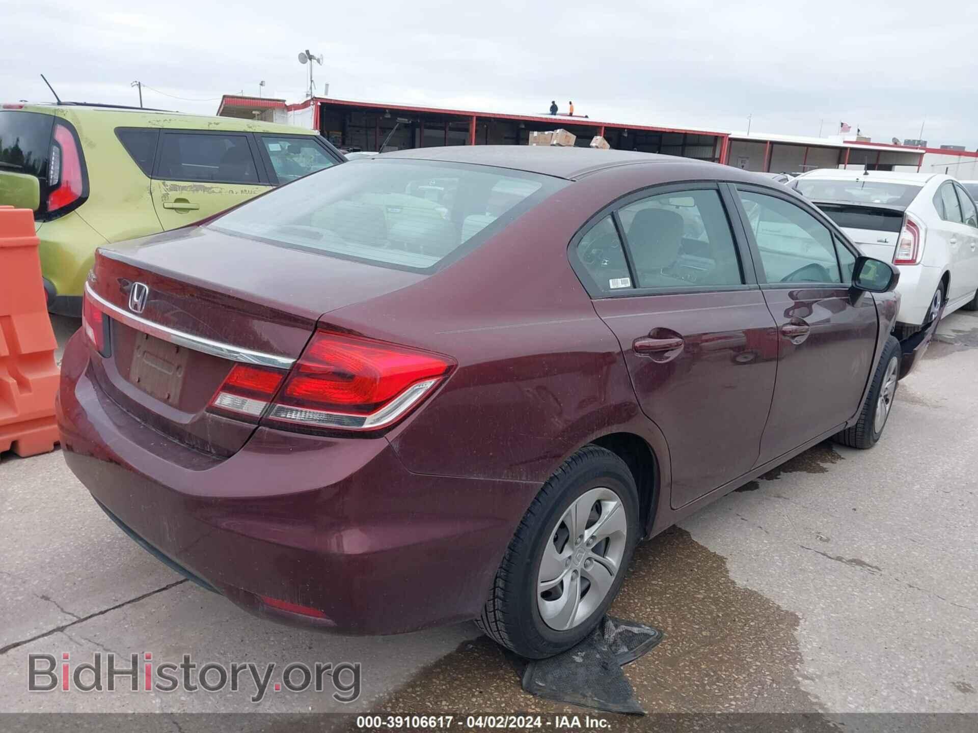 2014 HONDA CIVIC - VIN: 19XFB2F59EE039977 - Фото 4