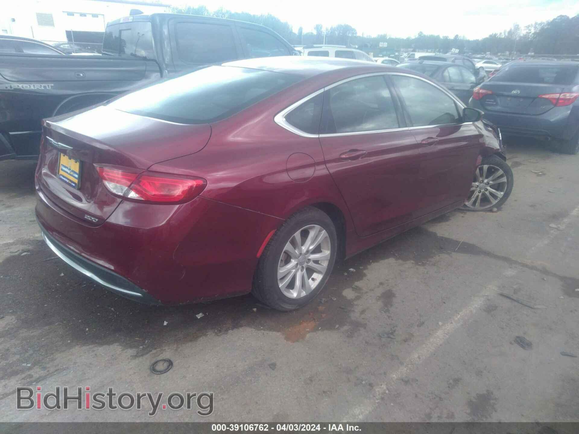 2015 CHRYSLER 200 - VIN: 1C3CCCAB2FN701130 - Фото 4
