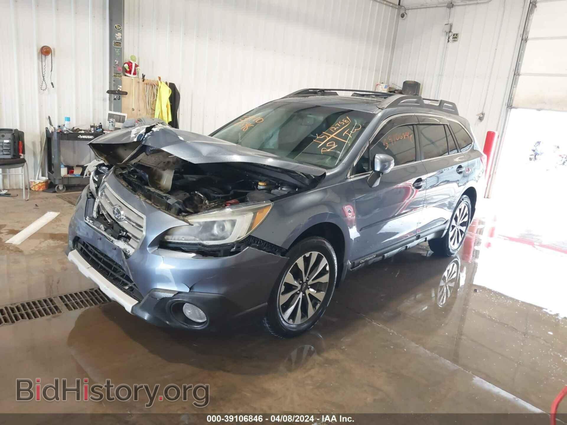 2015 SUBARU OUTBACK - VIN: 4S4BSBLC2F3232039 - Фото 2