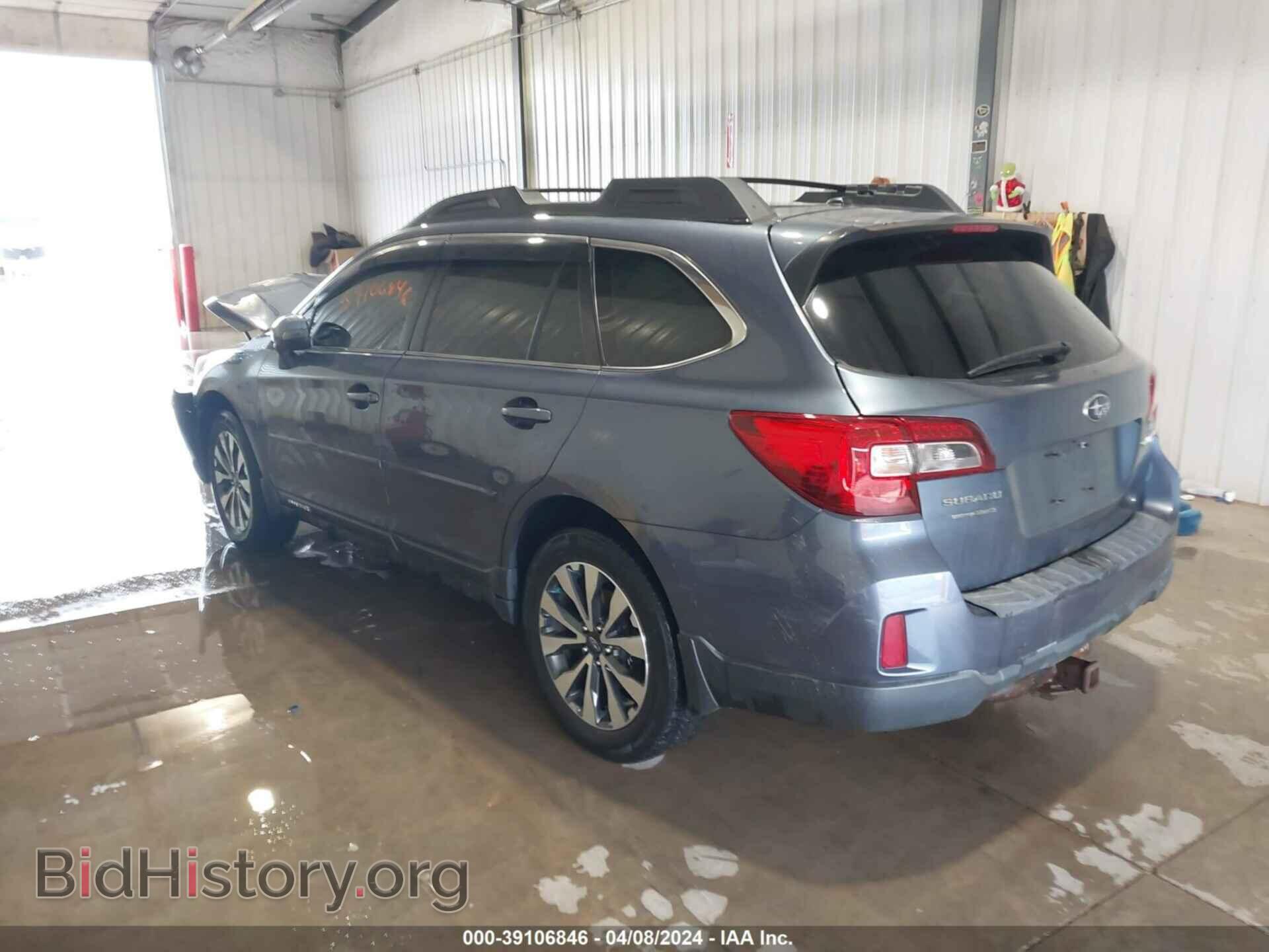 2015 SUBARU OUTBACK - VIN: 4S4BSBLC2F3232039 - Фото 3