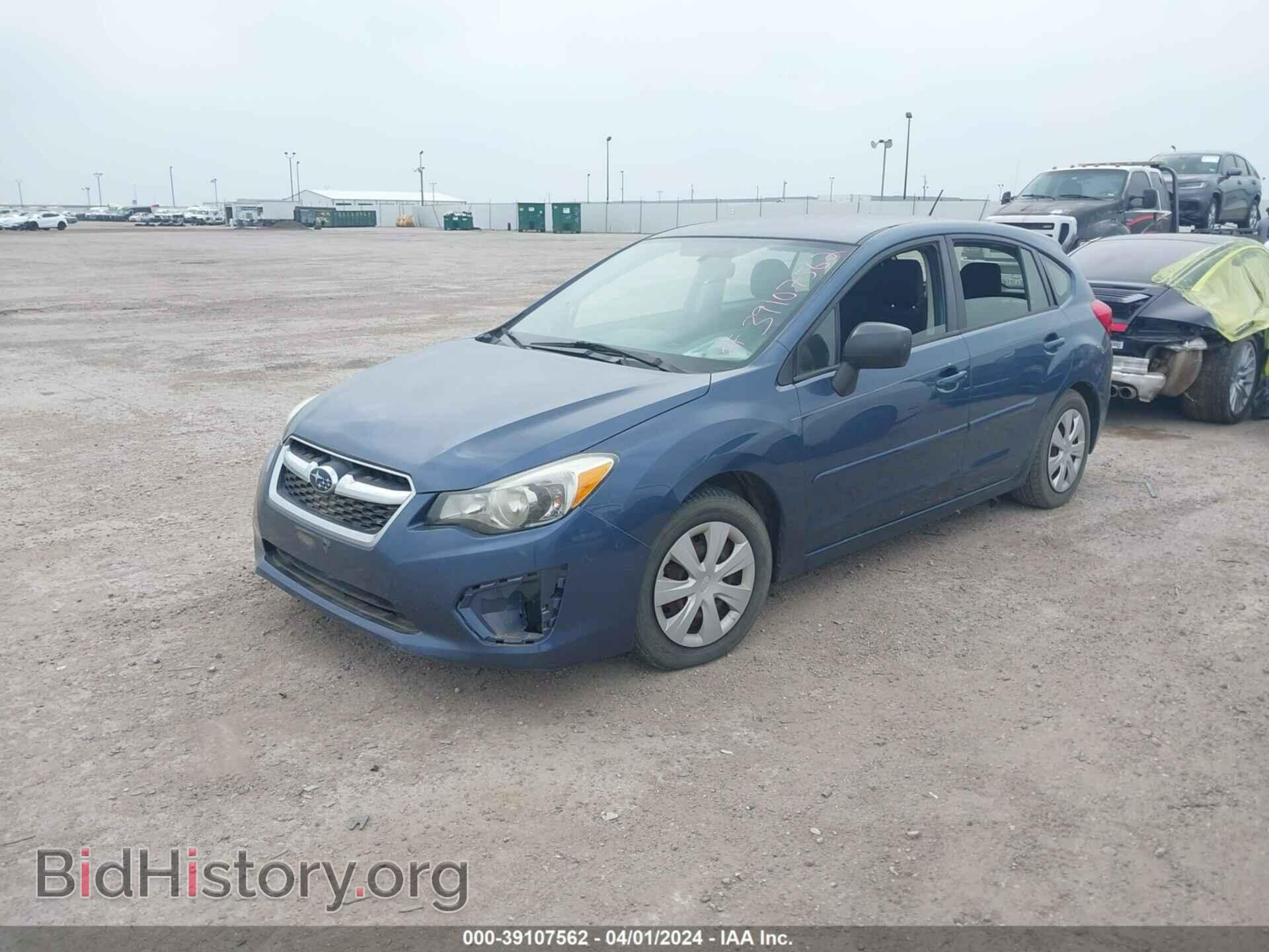 2013 SUBARU IMPREZA - VIN: JF1GPAA63D2900314 - Фото 2