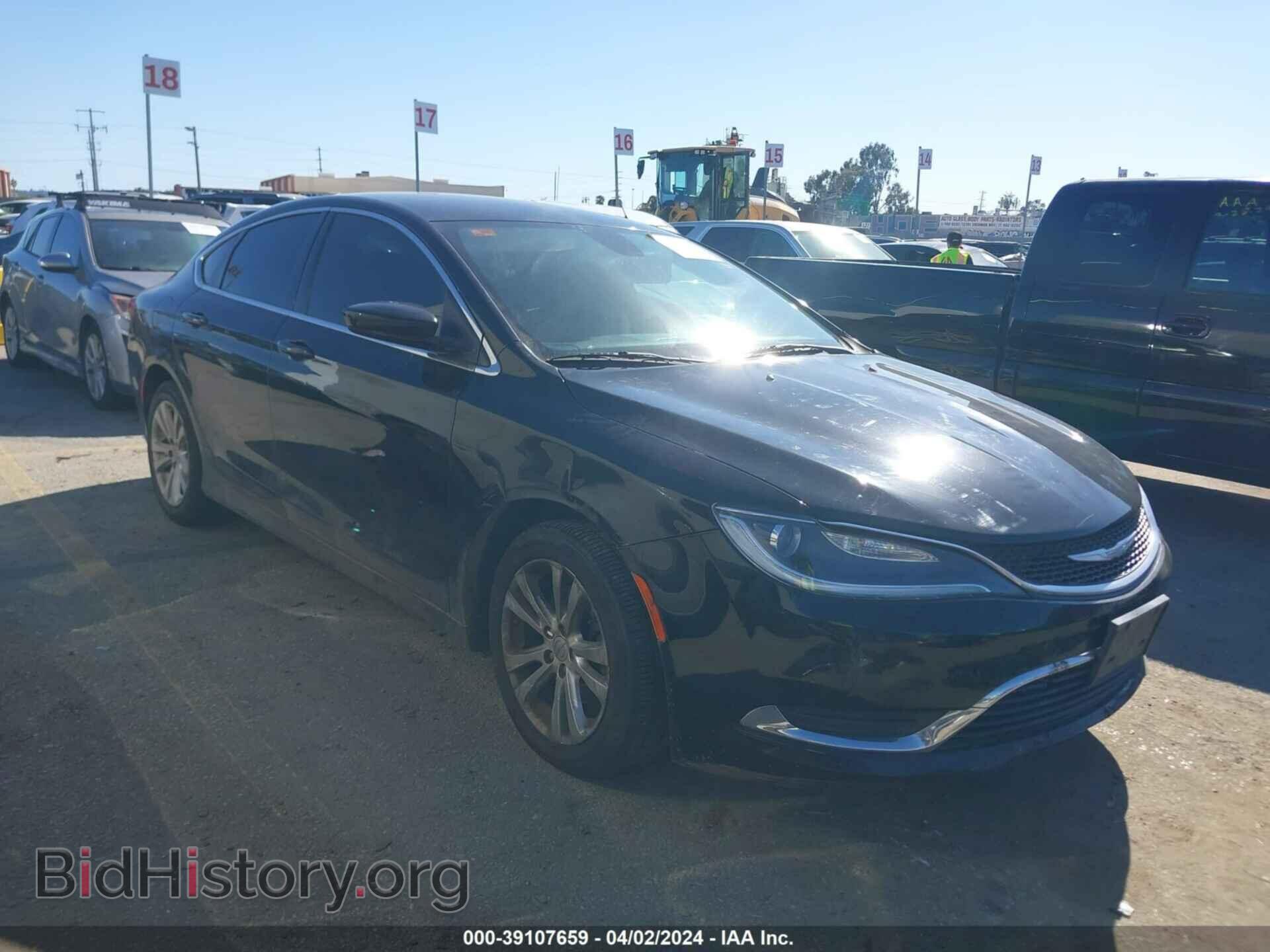 Photo 1C3CCCABXGN129340 - CHRYSLER 200 2016