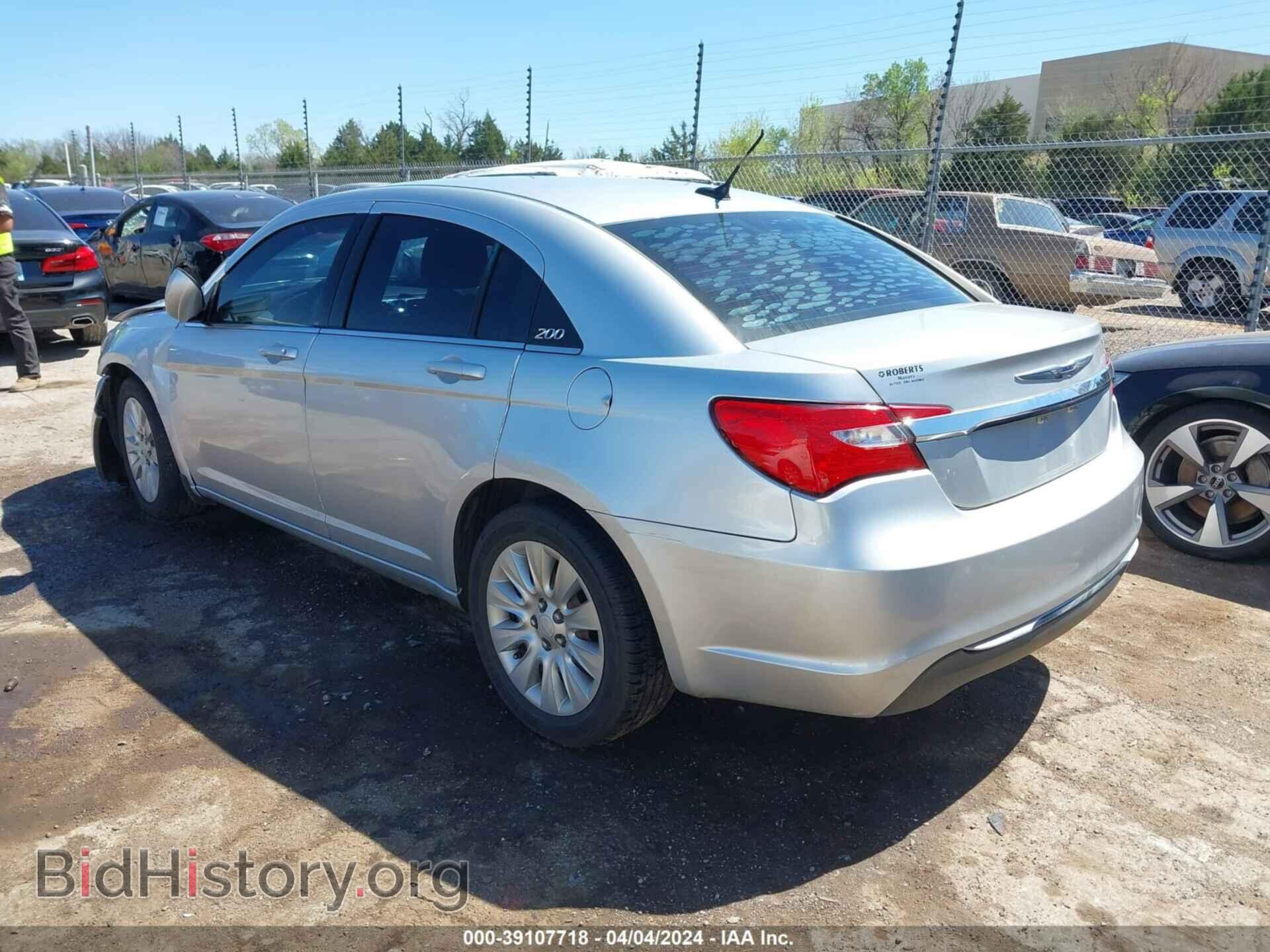 2012 CHRYSLER 200 - VIN: 1C3CCBAB7CN305877 - Фото 3