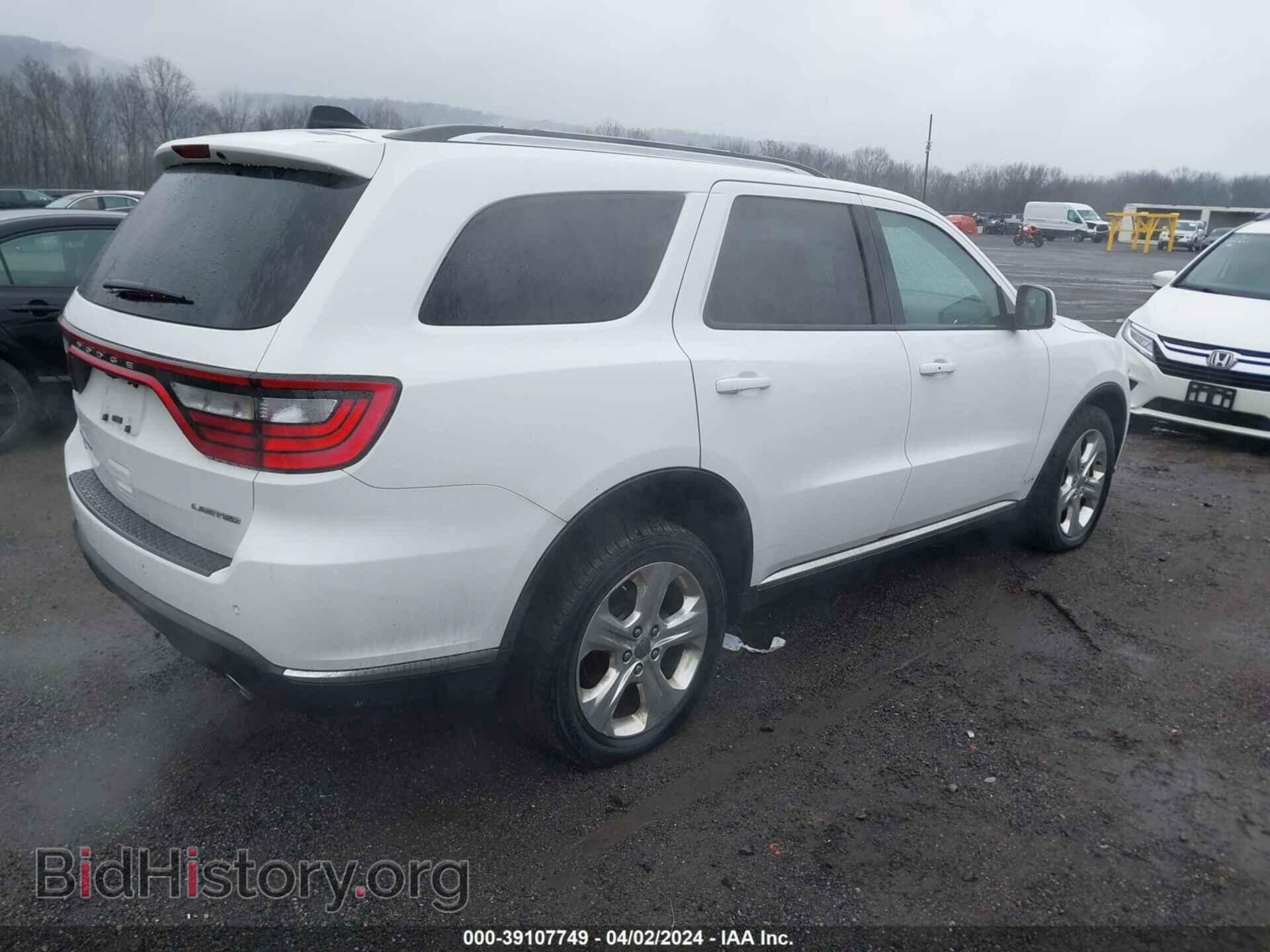 2014 DODGE DURANGO - VIN: 1C4RDJDG1EC539936 - Фото 4