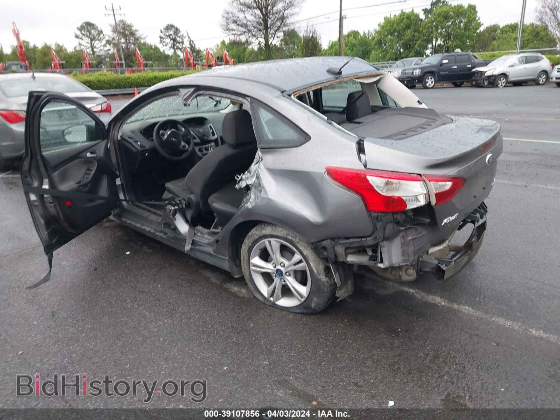2014 FORD FOCUS - VIN: 1FADP3F25EL255679 - Фото 3
