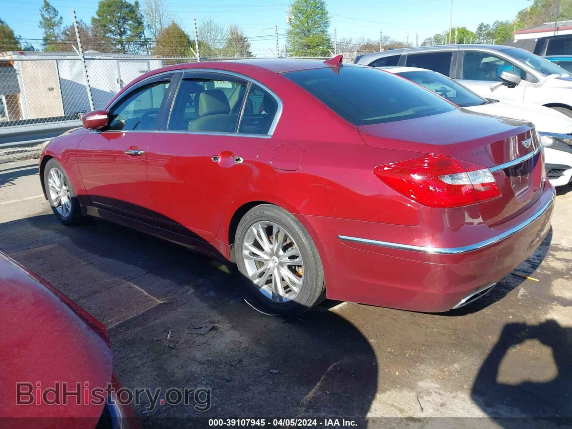 2013 HYUNDAI GENESIS - VIN: KMHGC4DD3DU236193 - Фото 3
