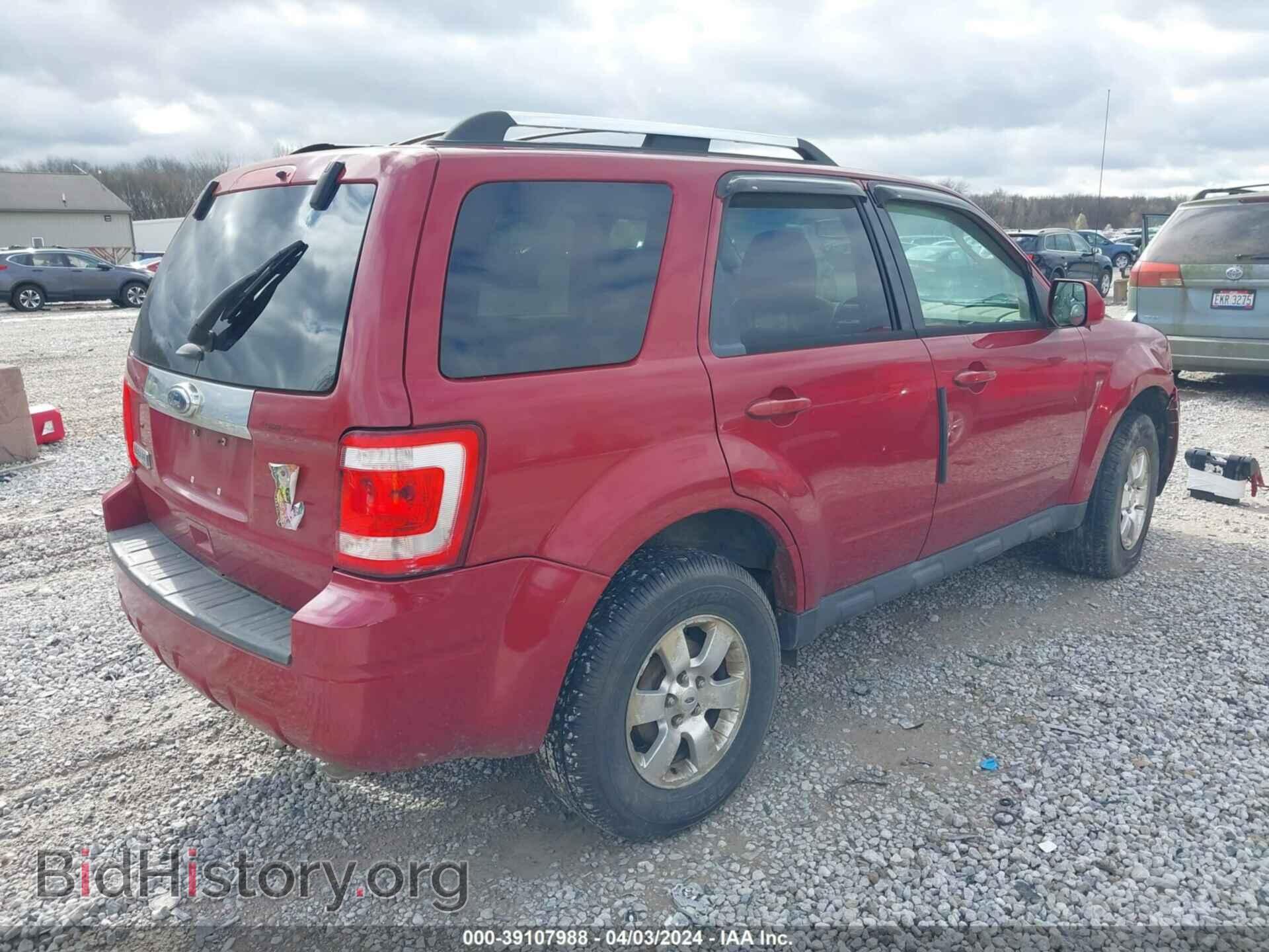 2011 FORD ESCAPE - VIN: 1FMCU9E77BKA99642 - Фото 4