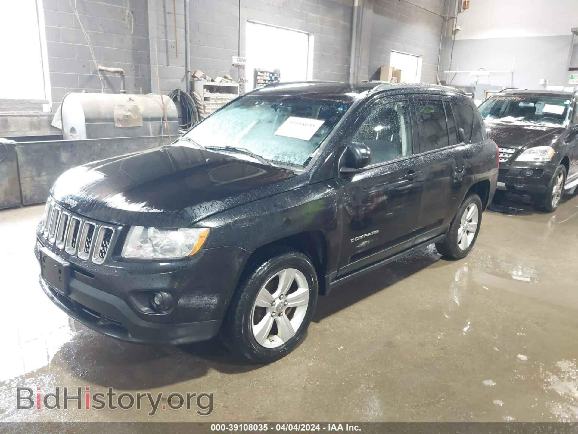 2012 JEEP COMPASS - VIN: 1C4NJDEB1CD584619 - Фото 2