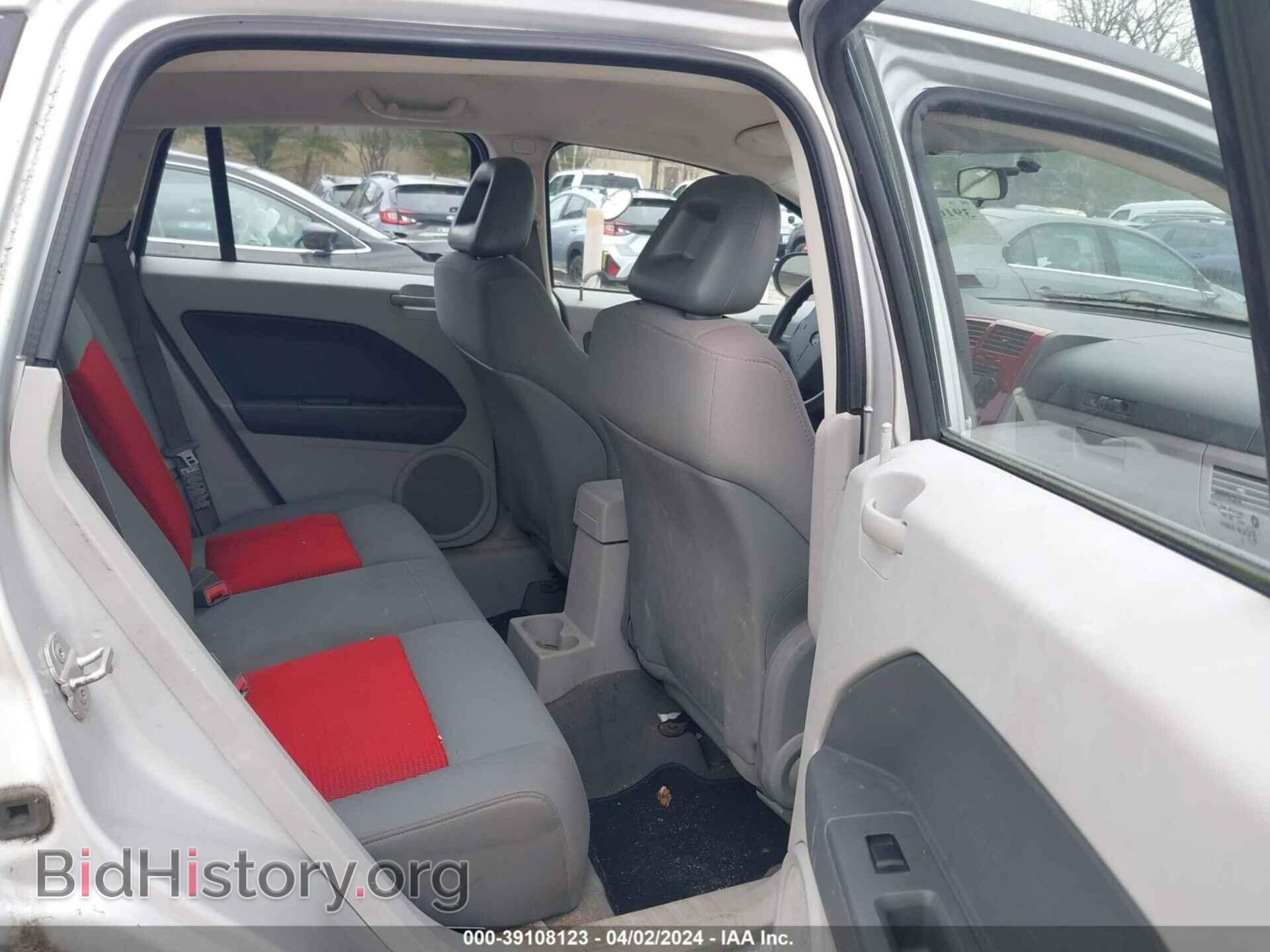 2007 DODGE CALIBER - VIN: 1B3HB48B57D181899 - Фото 8