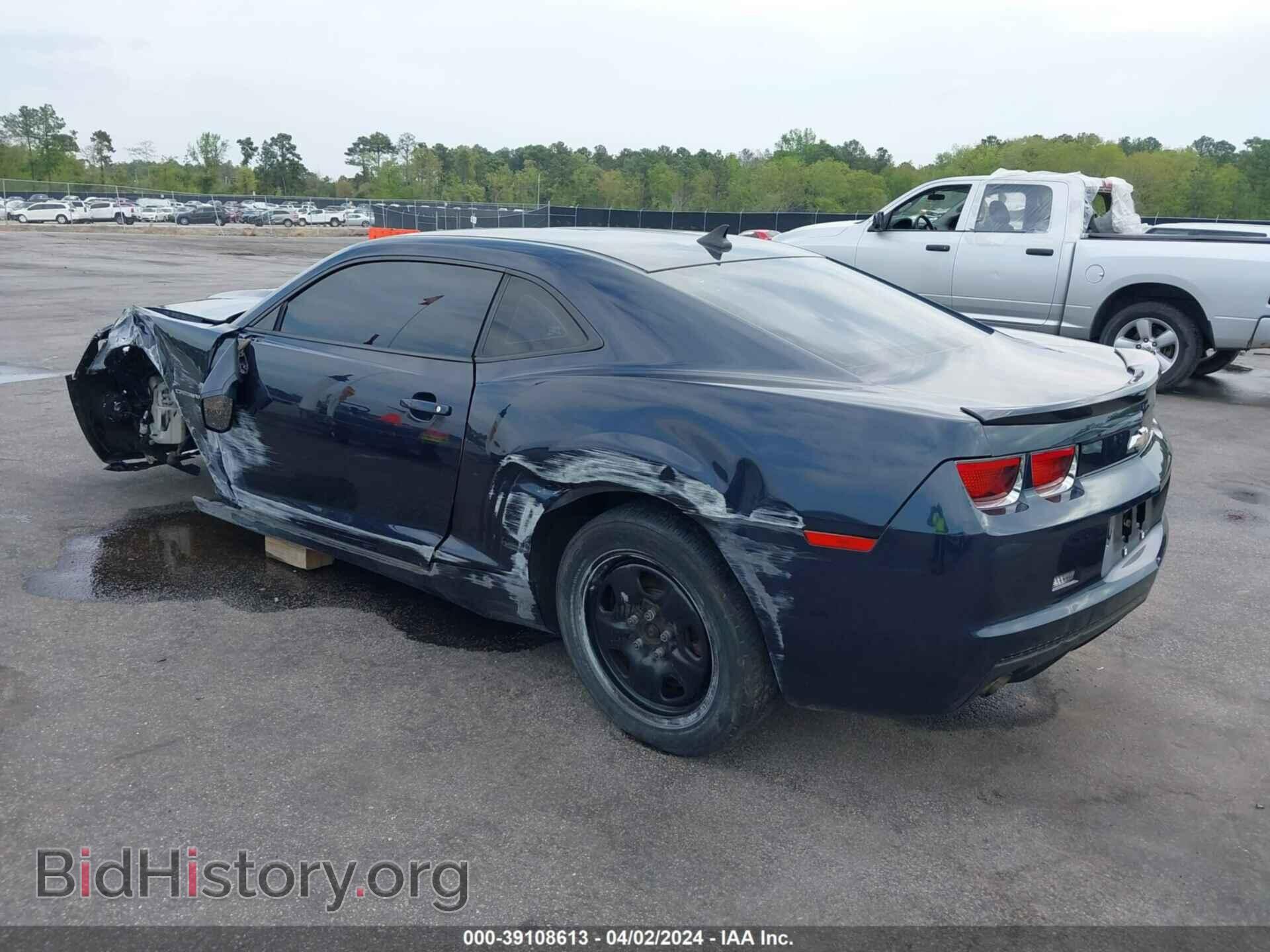 2013 CHEVROLET CAMARO - VIN: 2G1FA1E35D9143482 - Фото 3