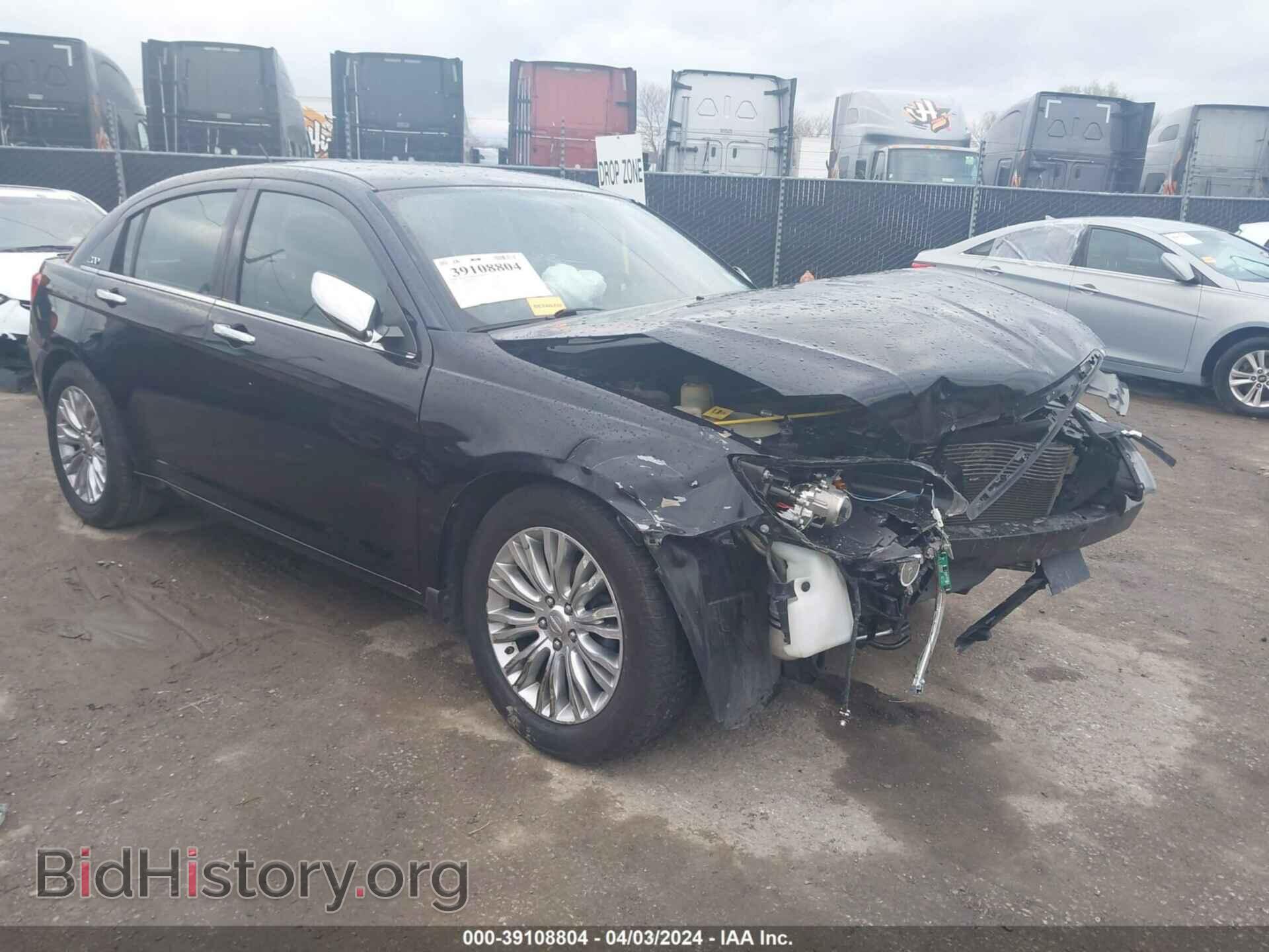 Фотография 1C3CCBCB8CN109122 - CHRYSLER 200 2012