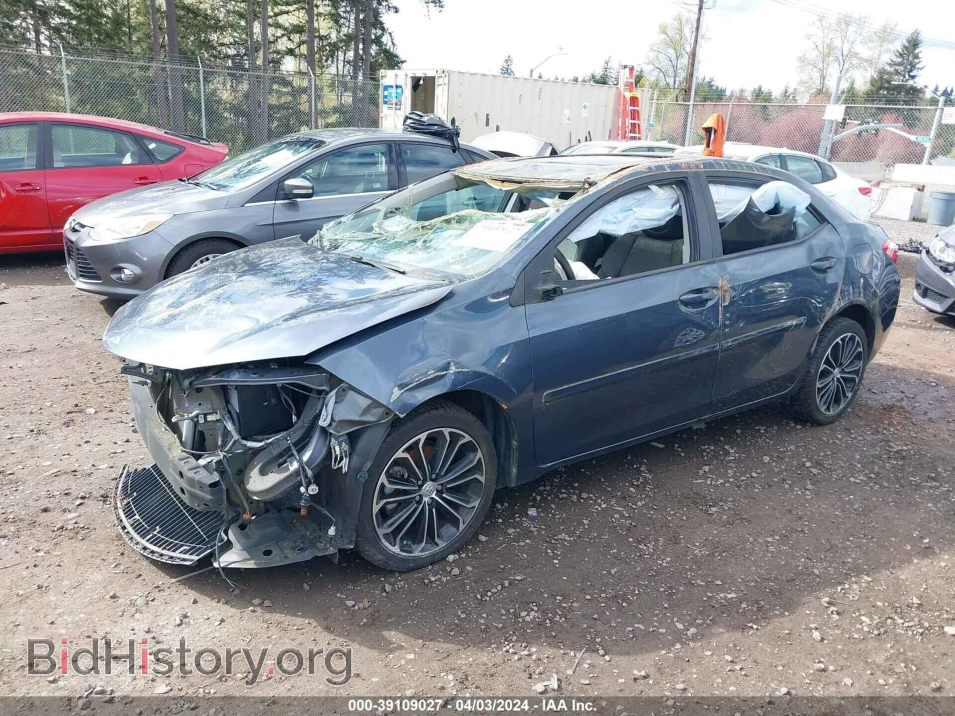 2015 TOYOTA COROLLA - VIN: 5YFBURHE5FP351714 - Фото 2