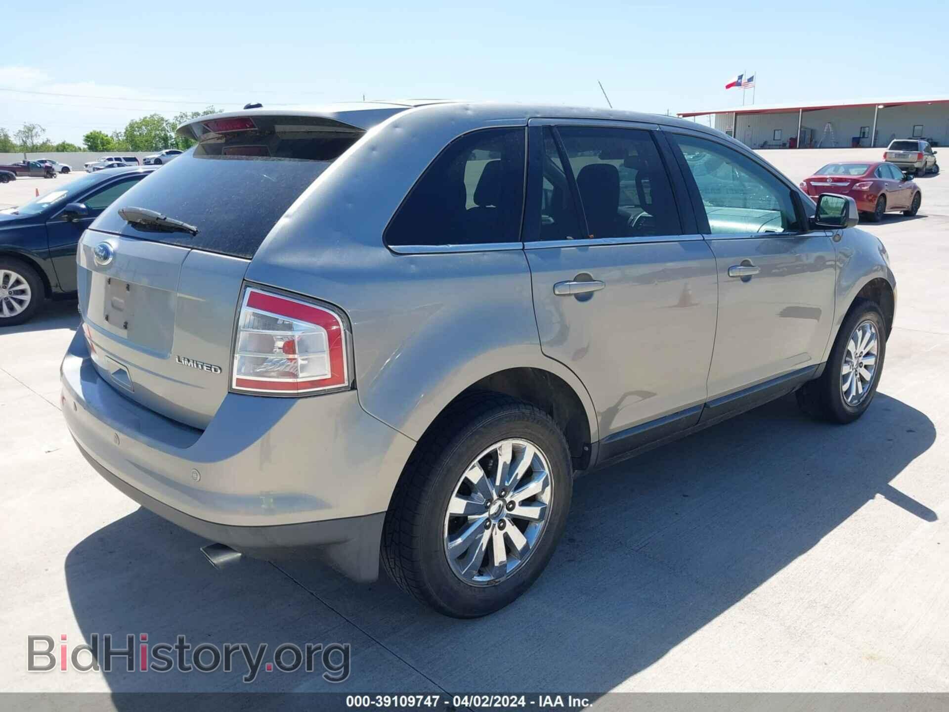 2008 FORD EDGE - VIN: 2FMDK39C28BB38347 - Фото 4
