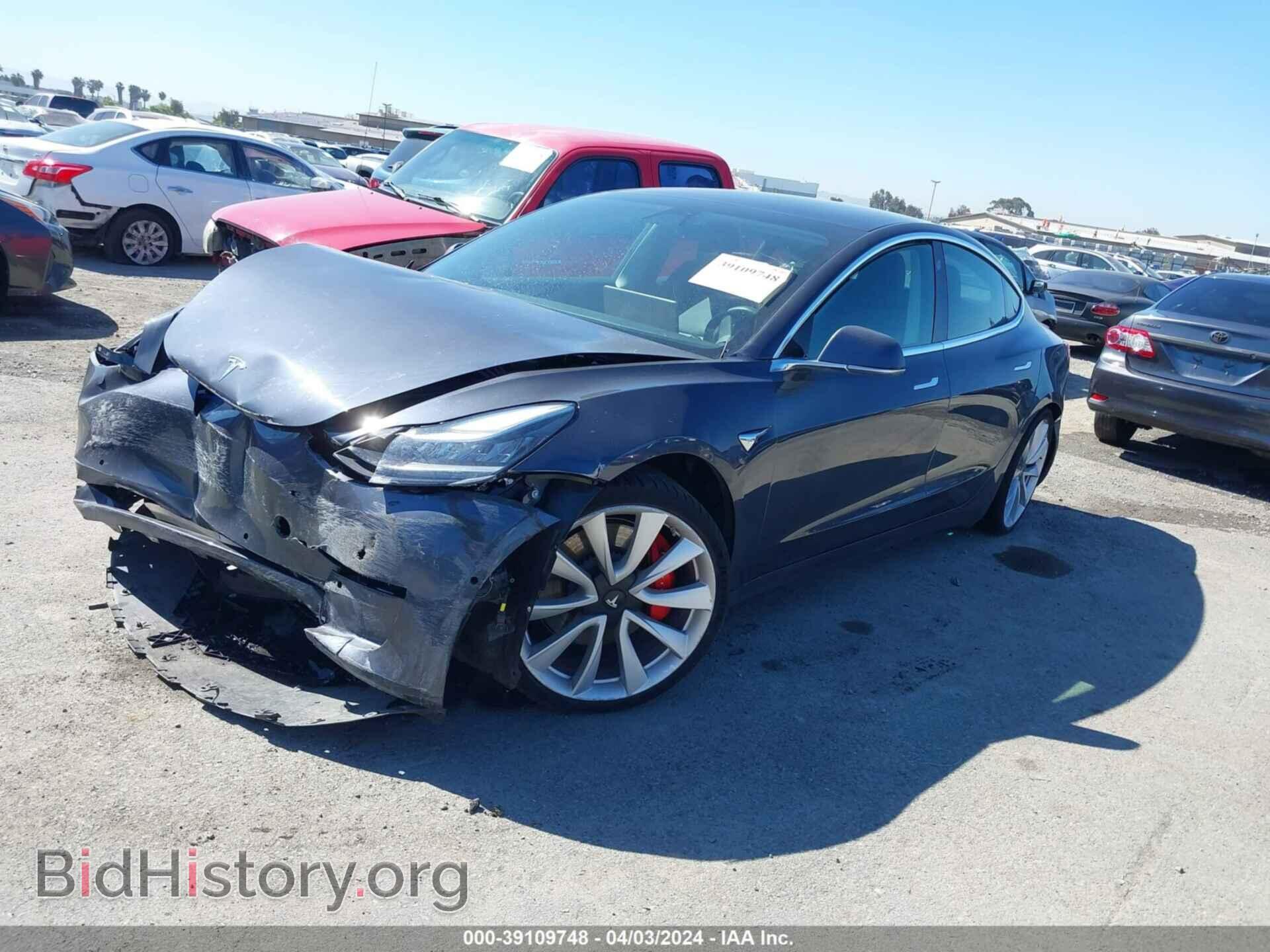 2019 TESLA MODEL 3 - VIN: 5YJ3E1EB6KF392887 - Фото 2