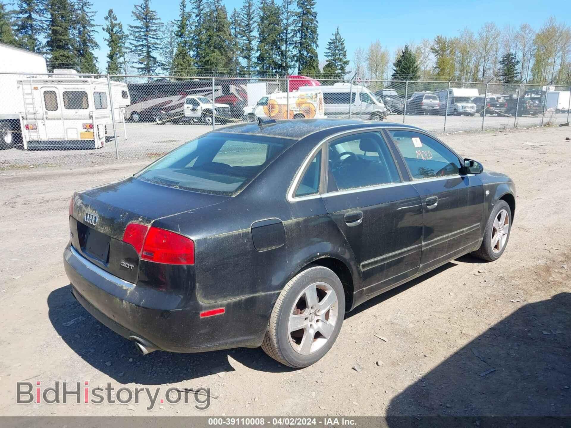 2006 AUDI A4 - VIN: WAUAF78E86A201768 - Photo 4