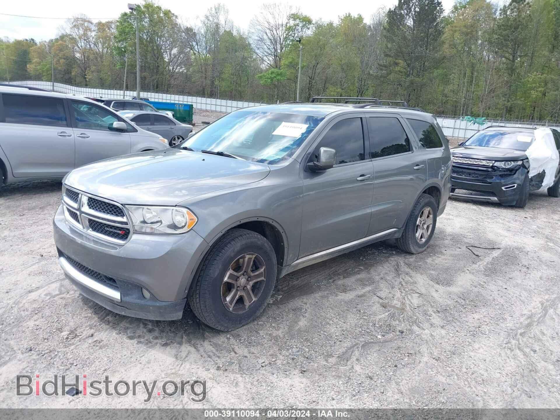 2012 DODGE DURANGO - VIN: 1C4RDHDG0CC252030 - Фото 2