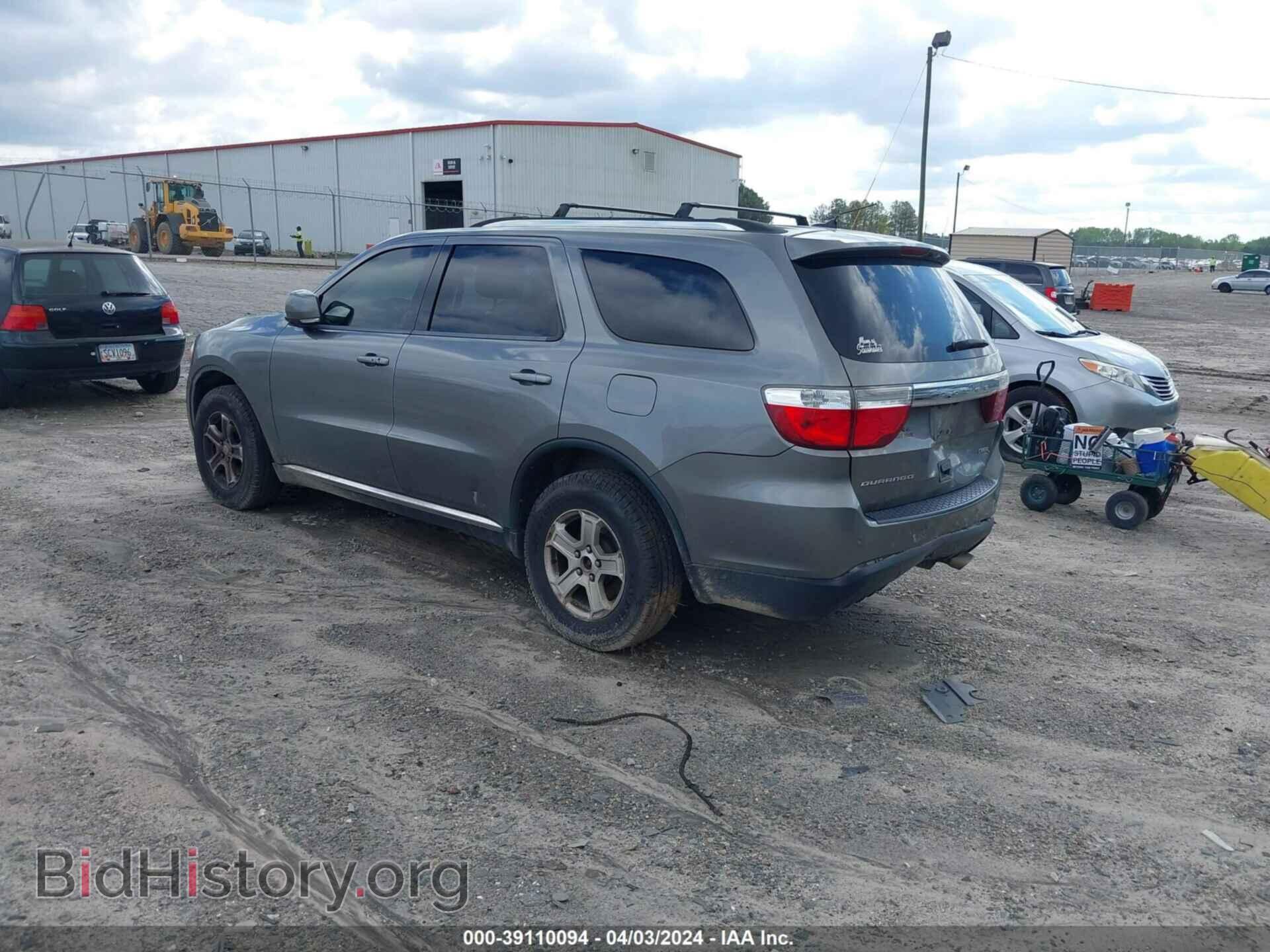 2012 DODGE DURANGO - VIN: 1C4RDHDG0CC252030 - Фото 3