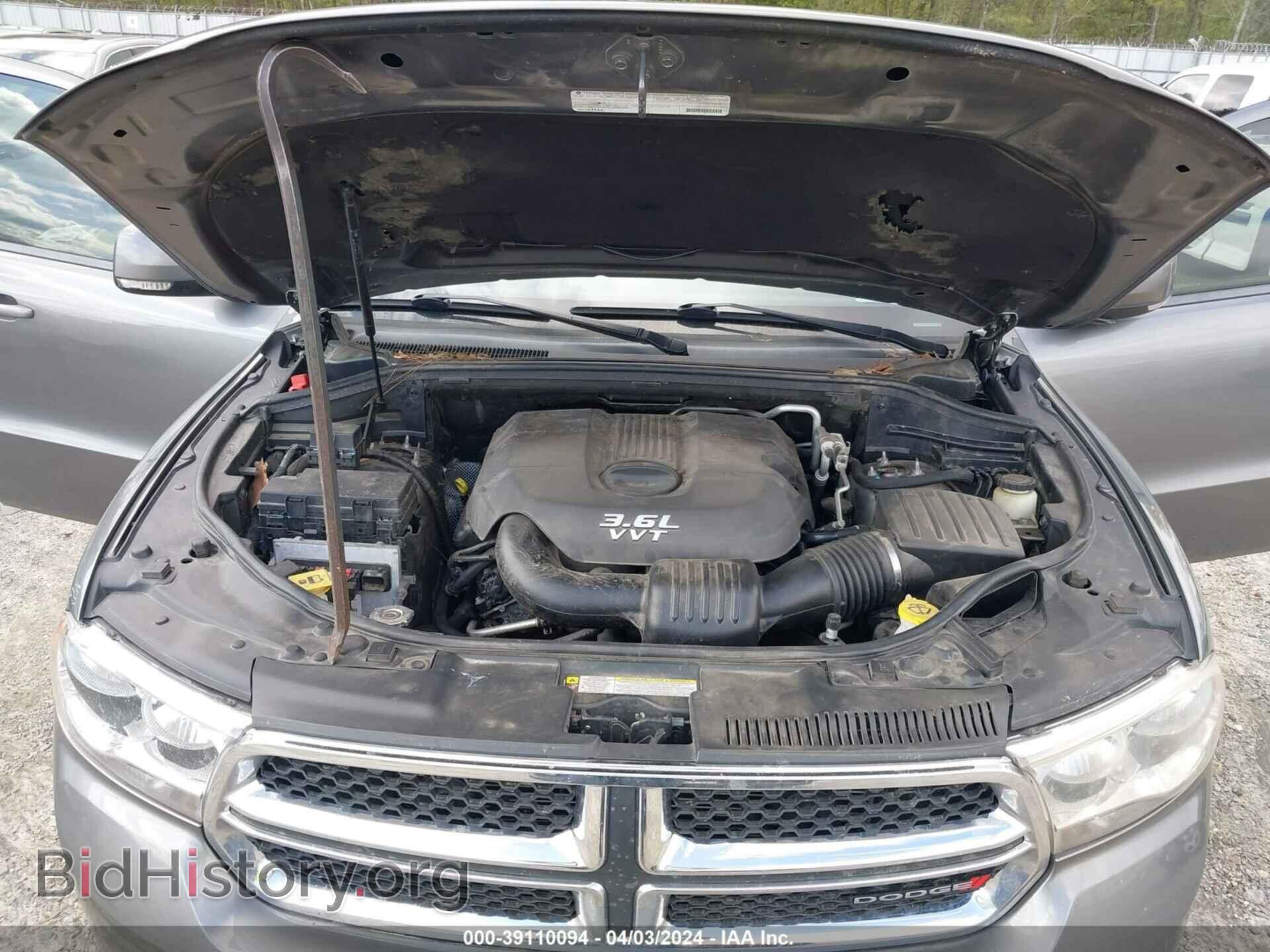 2012 DODGE DURANGO - VIN: 1C4RDHDG0CC252030 - Фото 10