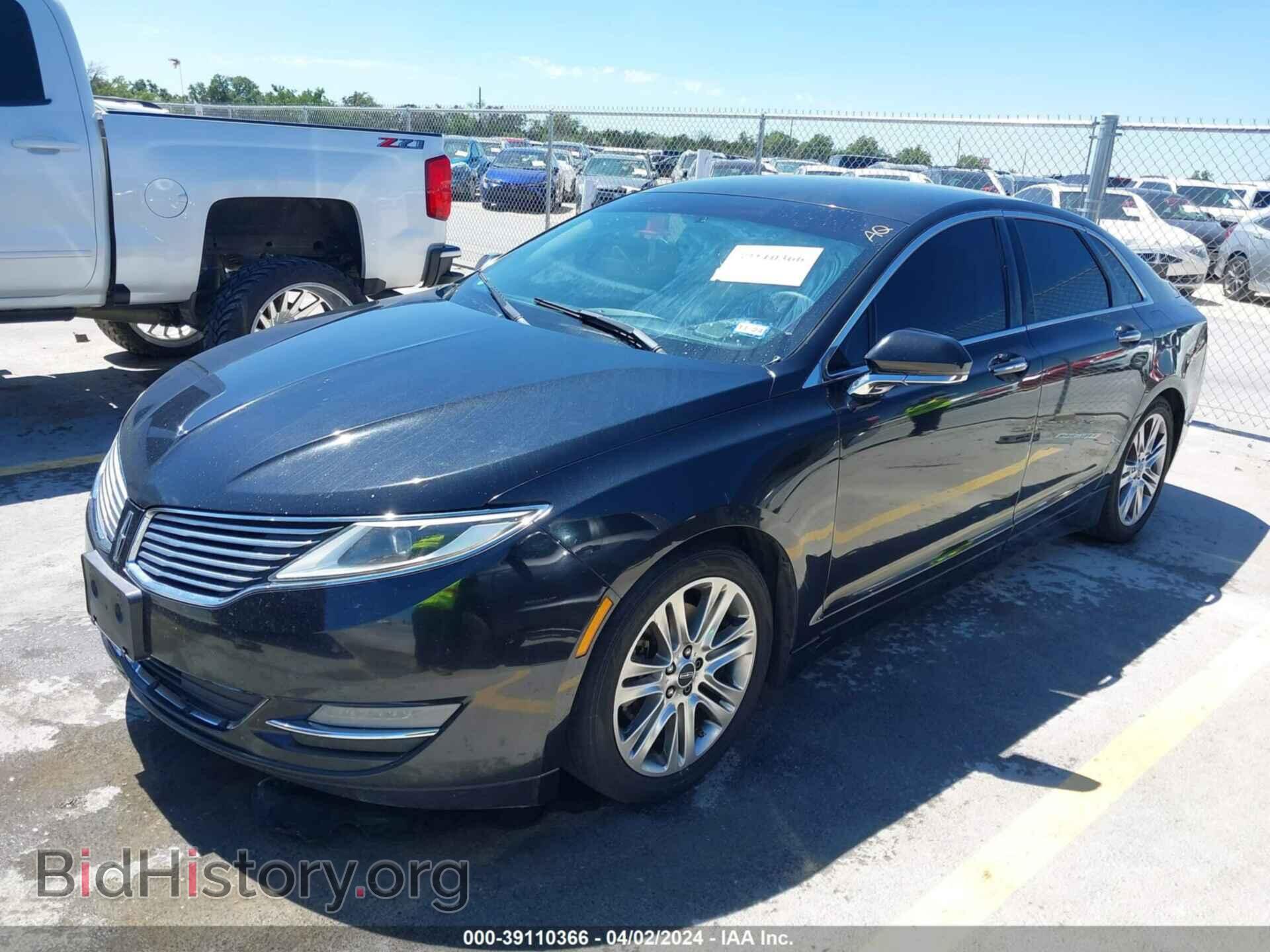 2015 LINCOLN MKZ - VIN: 3LN6L2GK2FR613066 - Фото 2