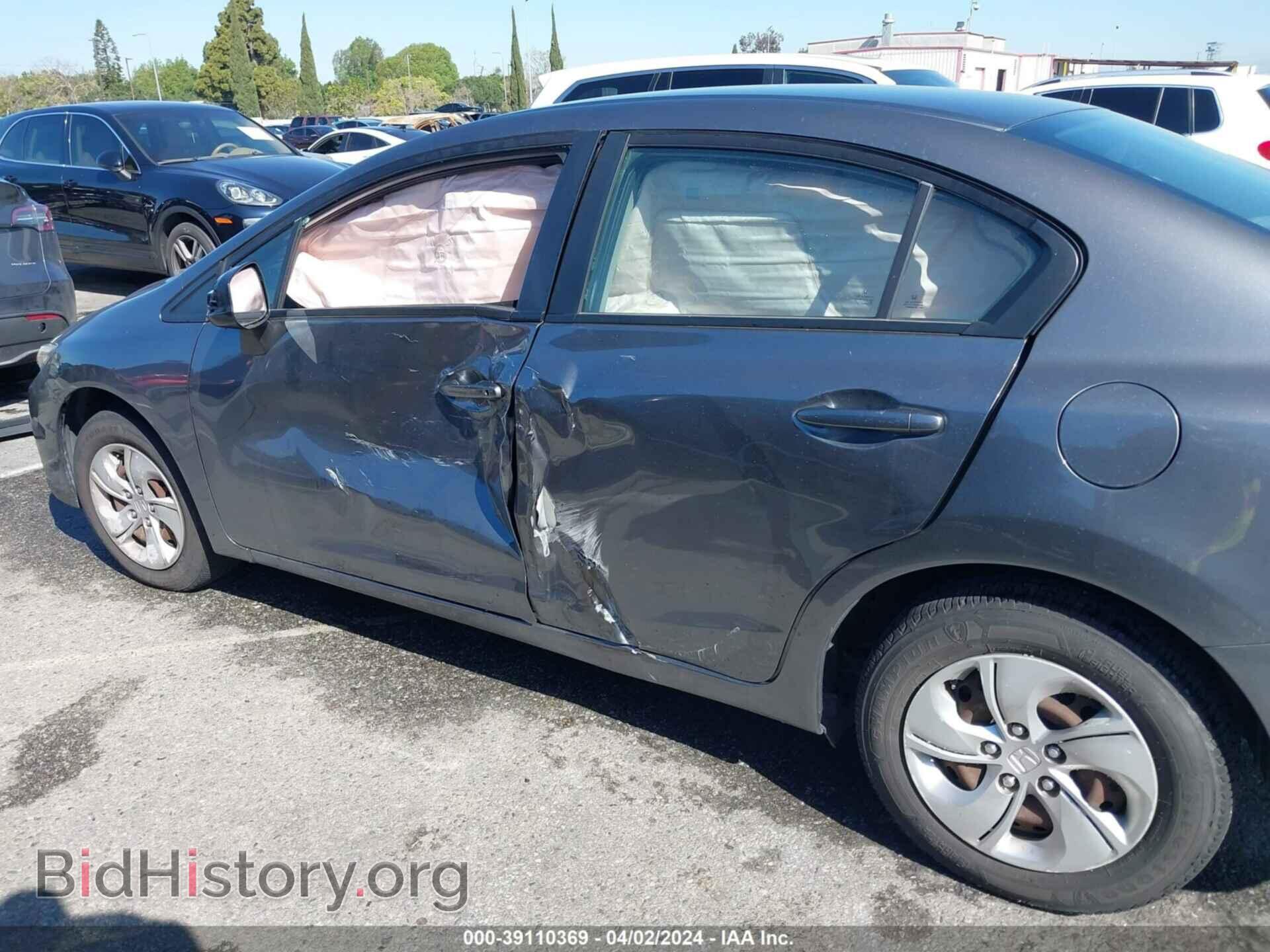 2013 HONDA CIVIC - VIN: 19XFB2F59DE284891 - Фото 14
