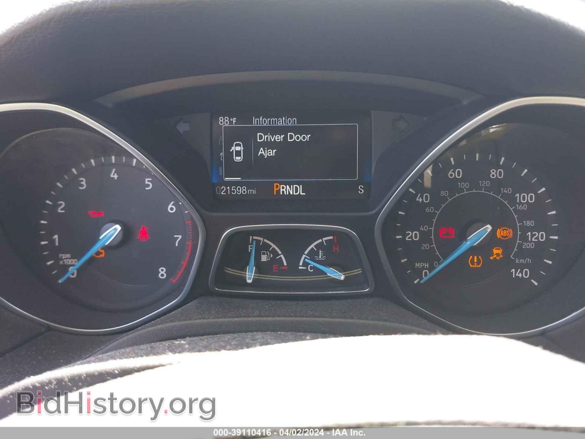 2017 FORD FOCUS - VIN: 1FADP3F23HL315804 - Фото 7