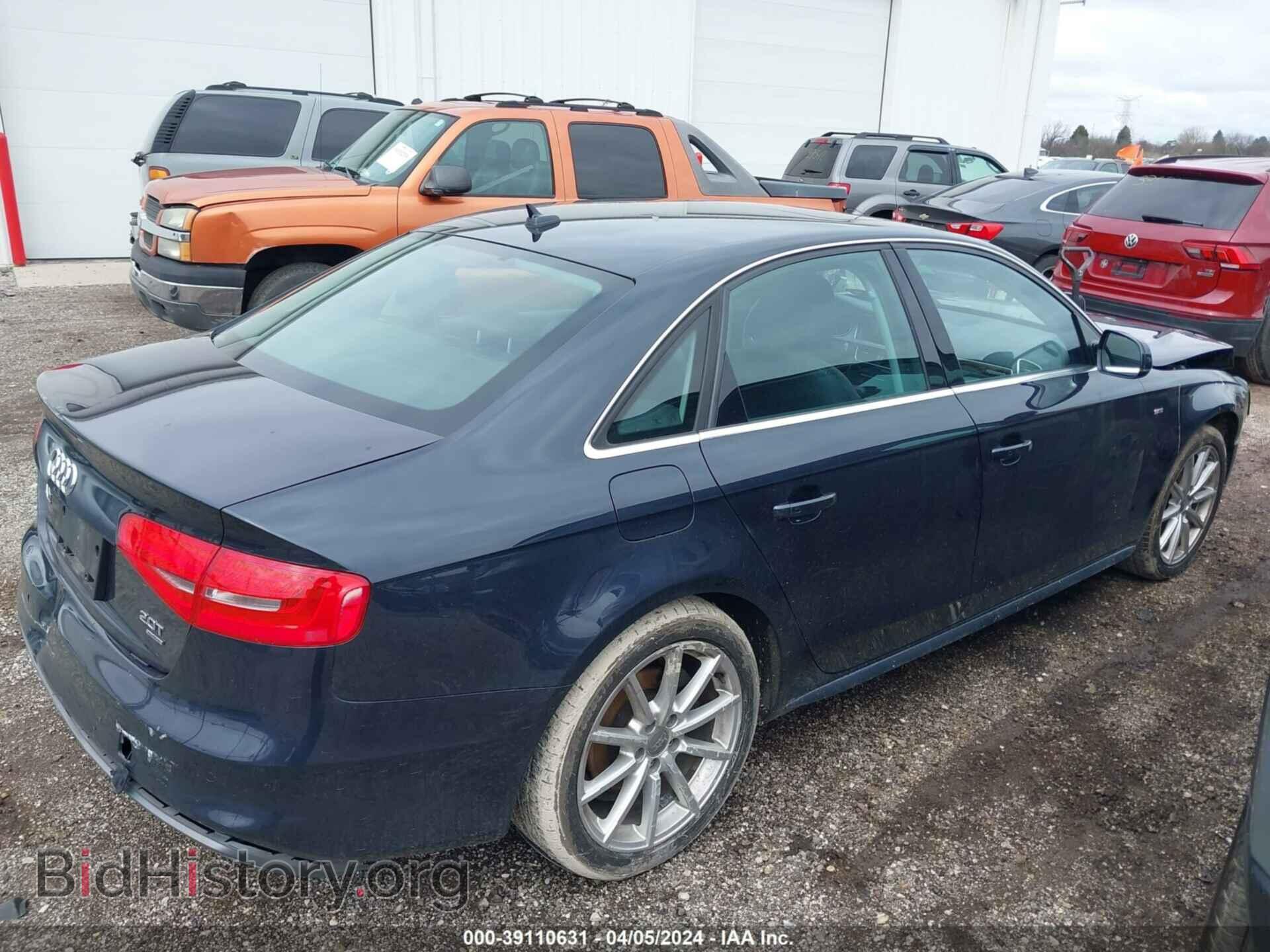 2014 AUDI A4 - VIN: WAUFFAFL8EA059599 - Фото 4