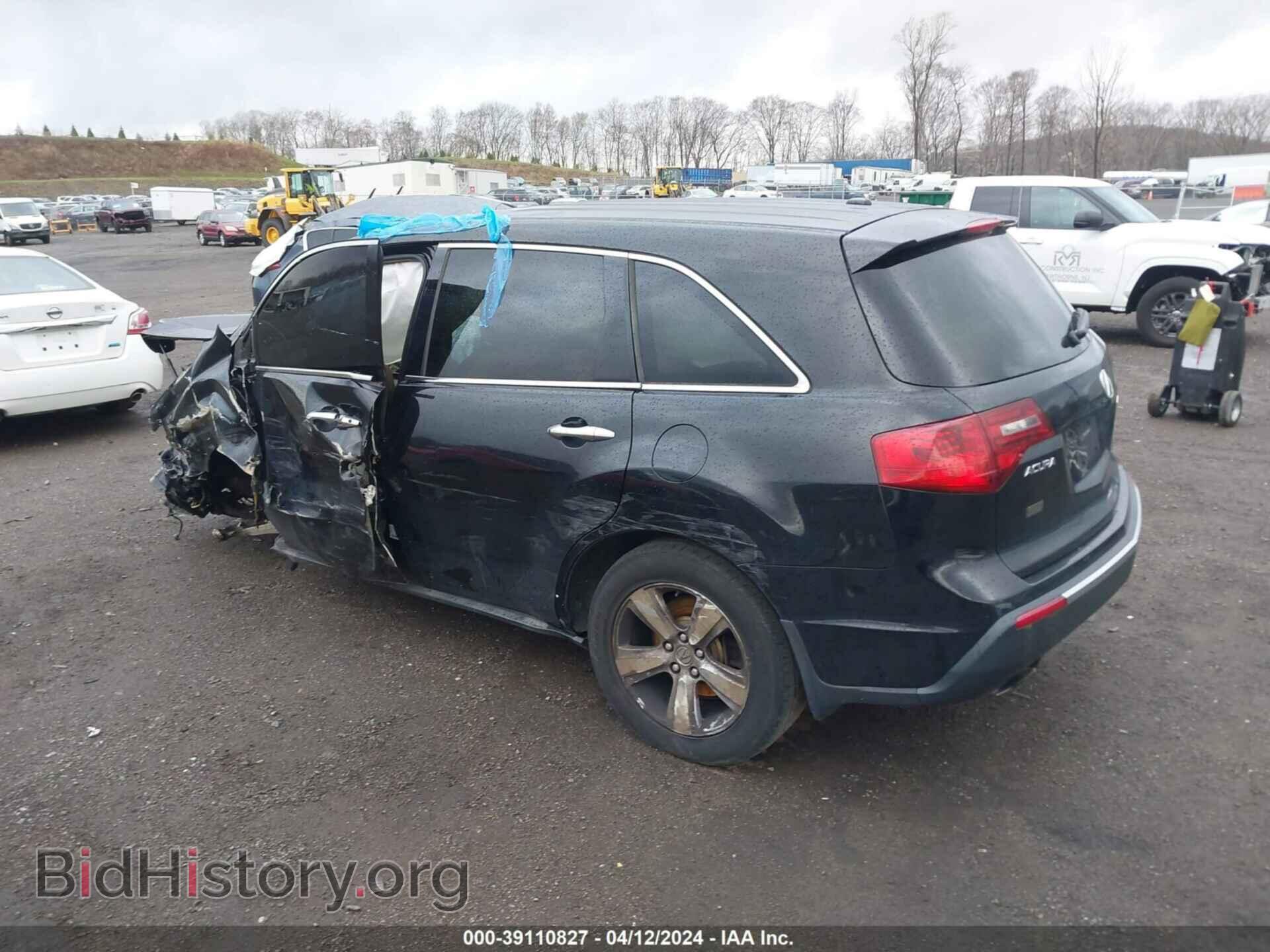 2012 ACURA MDX - VIN: 2HNYD2H36CH521610 - Фото 3