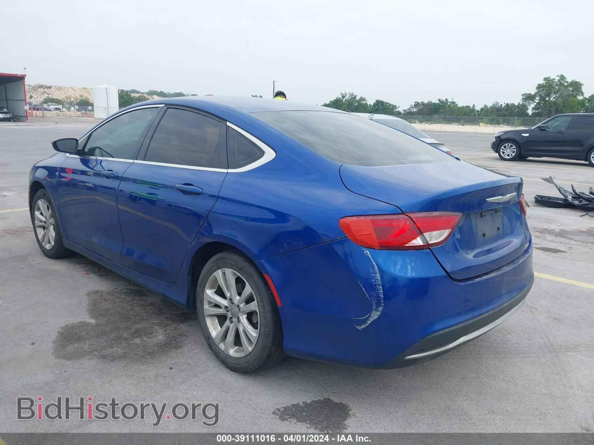 2016 CHRYSLER 200 - VIN: 1C3CCCAB5GN142366 - Фото 3