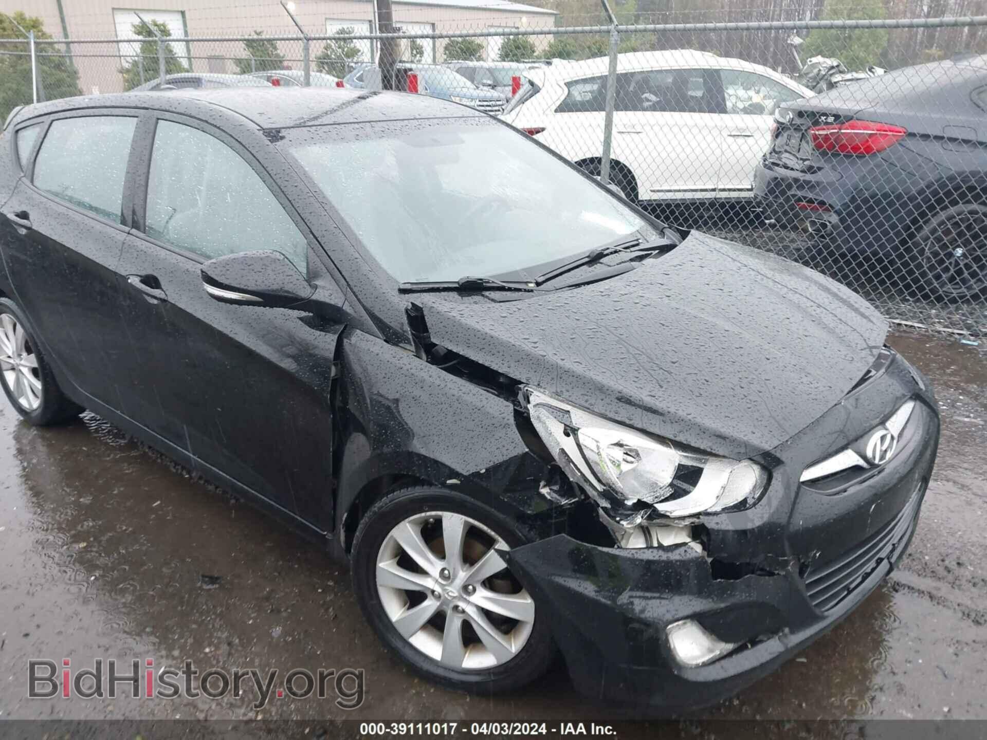 2013 HYUNDAI ACCENT - VIN: KMHCU5AE1DU120098 - Фото 6