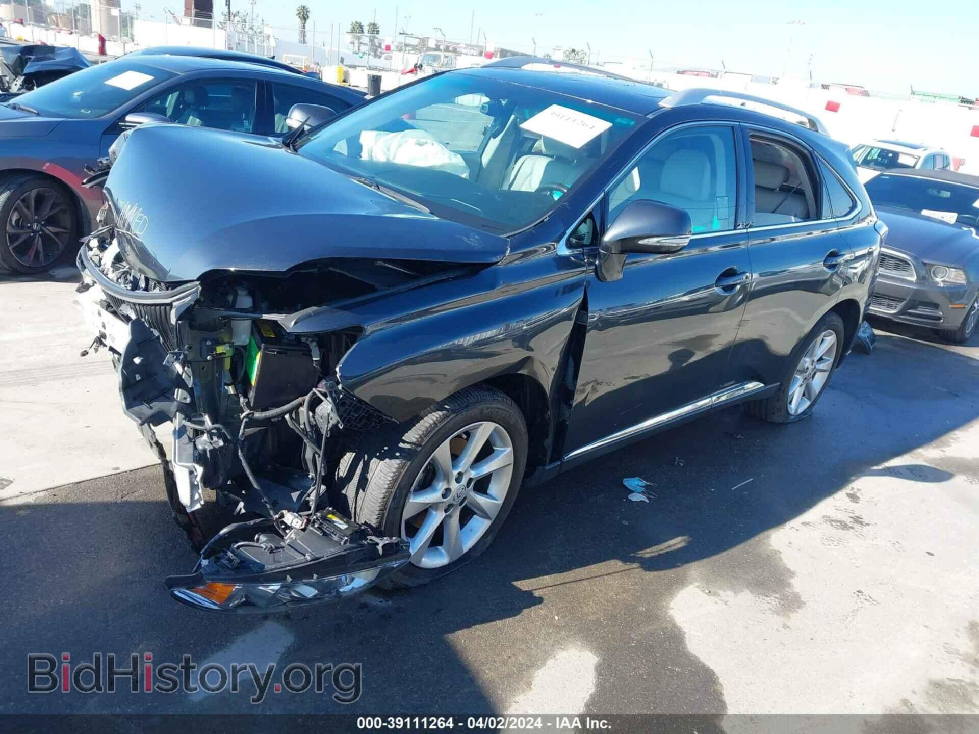 2010 LEXUS RX 350 - VIN: 2T2BK1BA0AC015583 - Фото 2