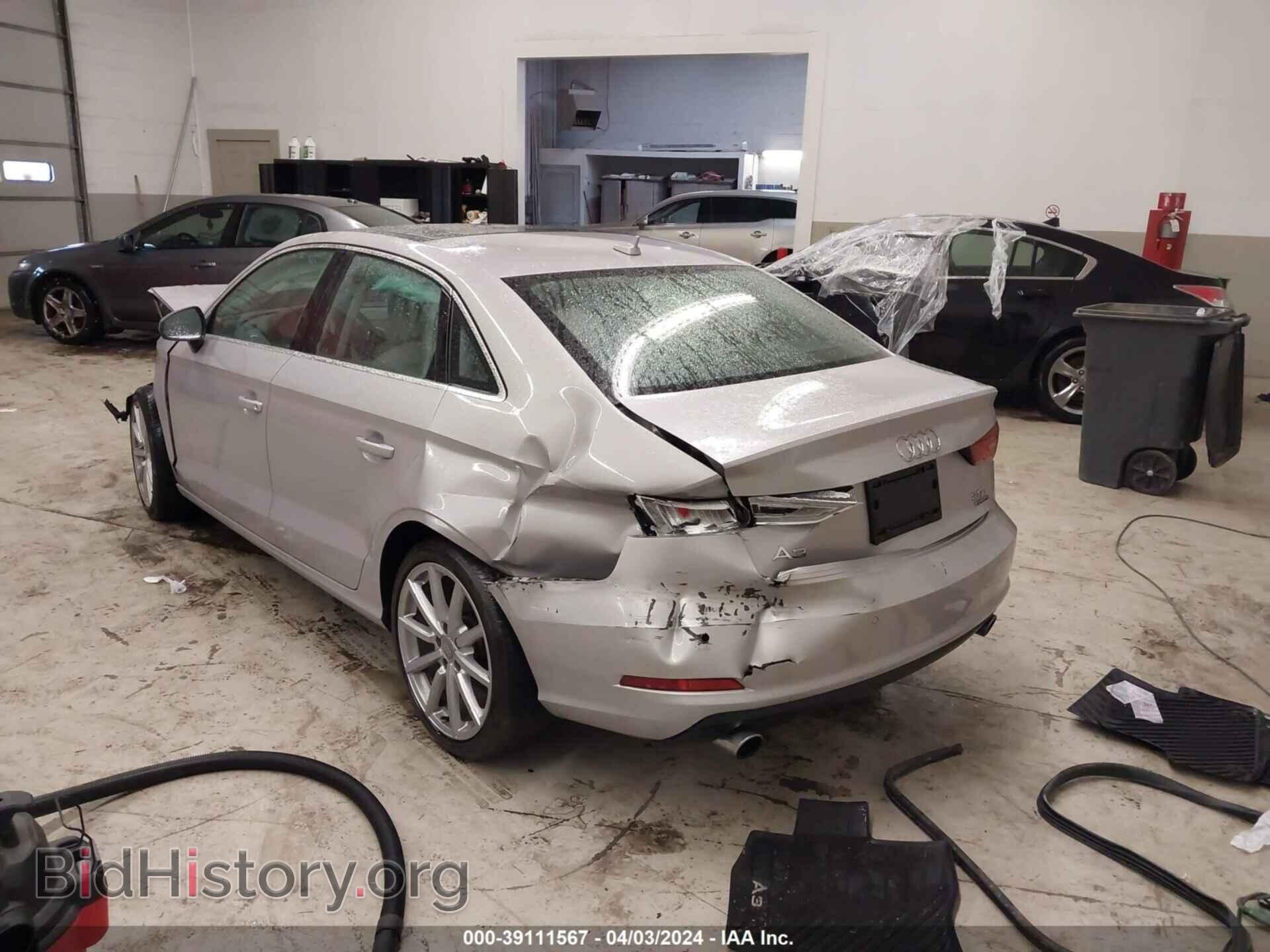 2016 AUDI A3 - VIN: WAUE8GFF3G1031635 - Фото 3