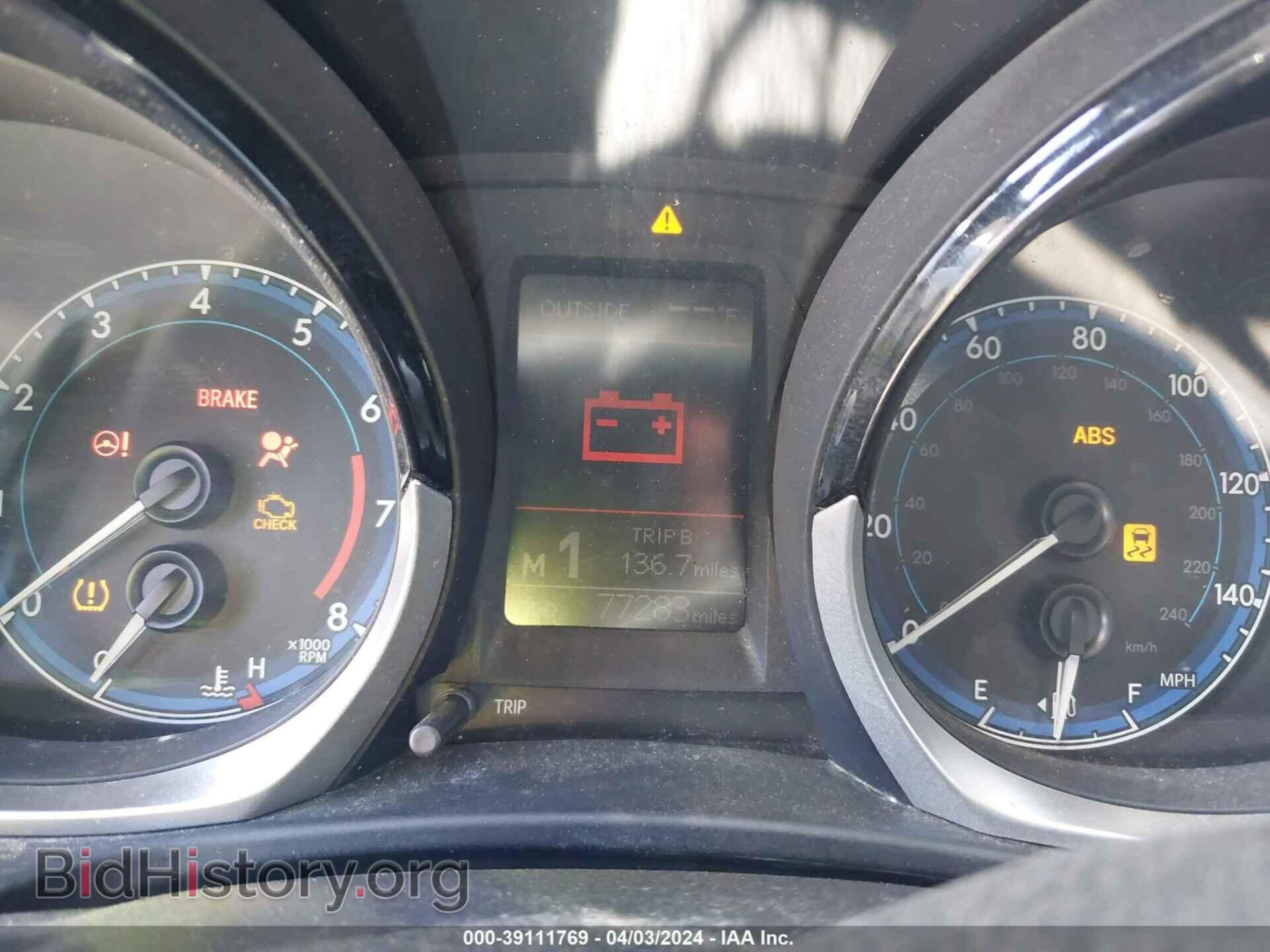 2016 TOYOTA COROLLA - VIN: 5YFBURHE6GP482930 - Фото 7